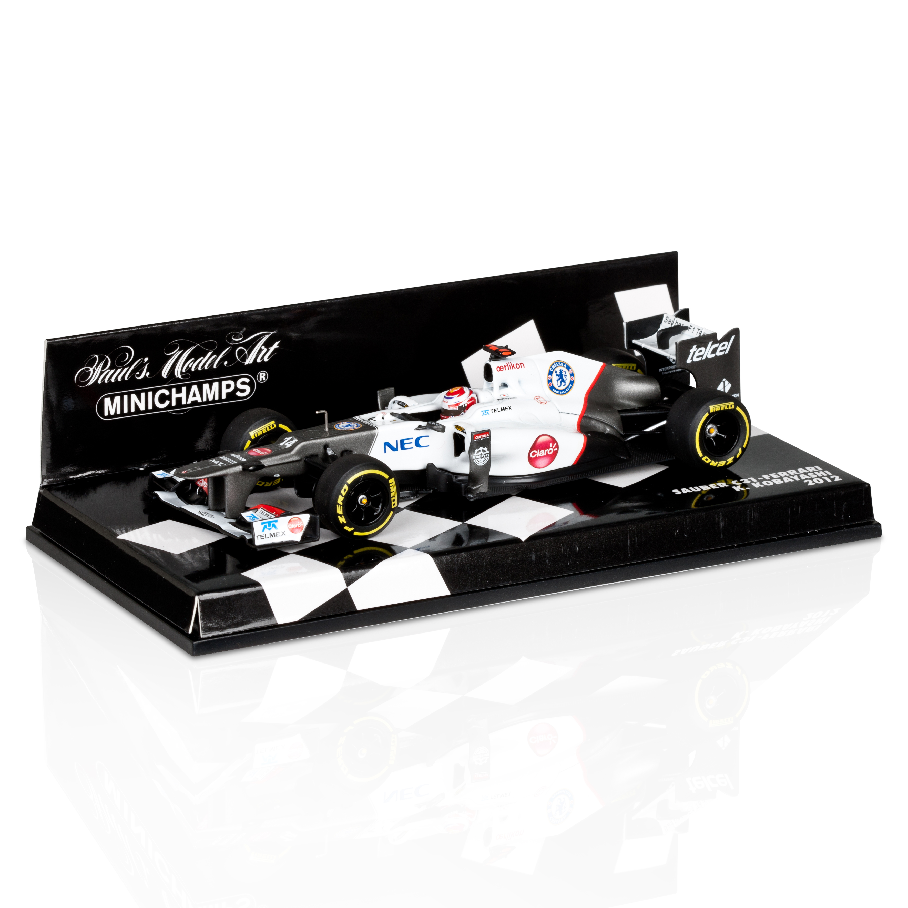 Sauber F1 Team Ferrari C31 2012 Kamui Kobayashi 1:43 Scale