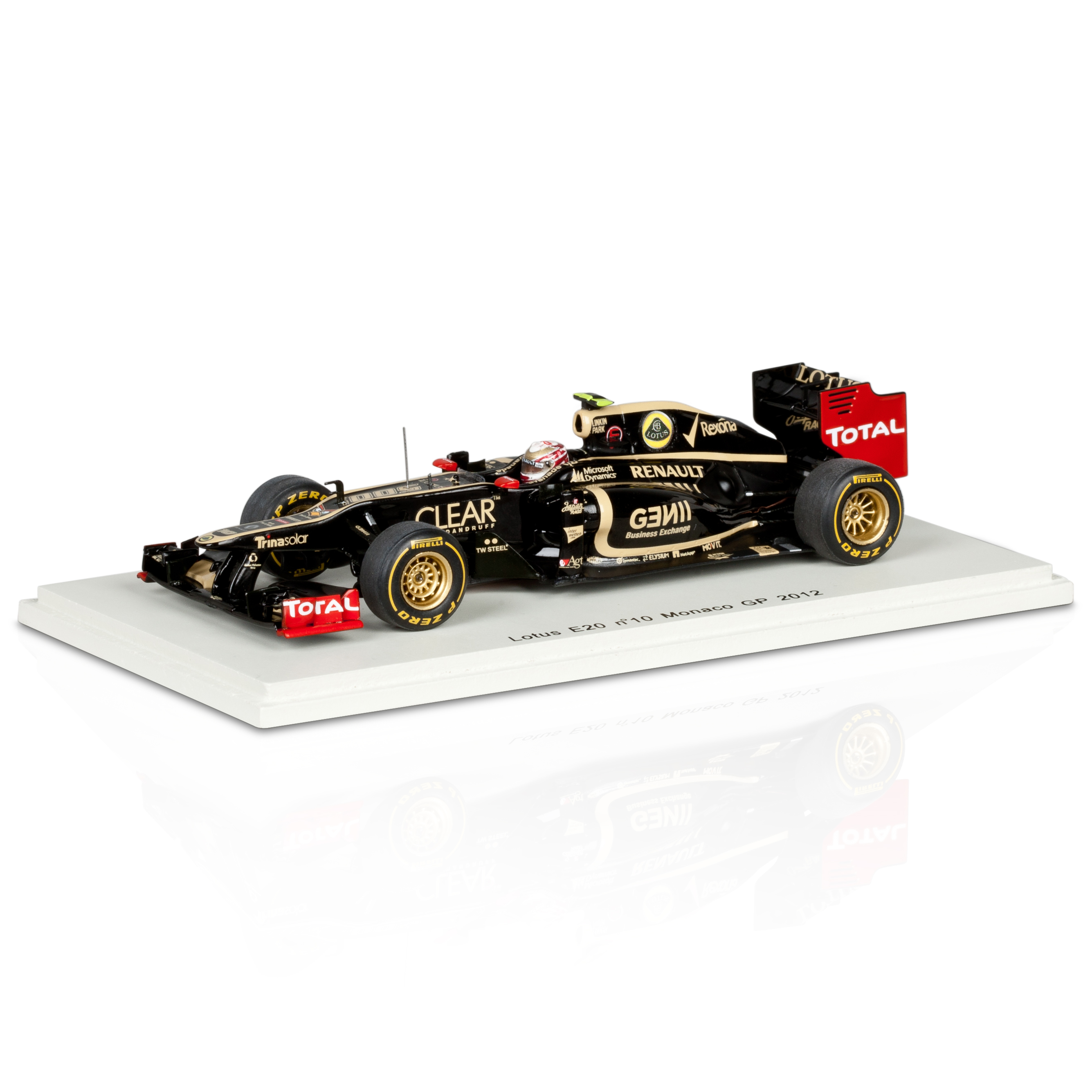 Lotus F1 Team Renault E20 Romain Grosjean Monaco GP 2012 1:43 Scale