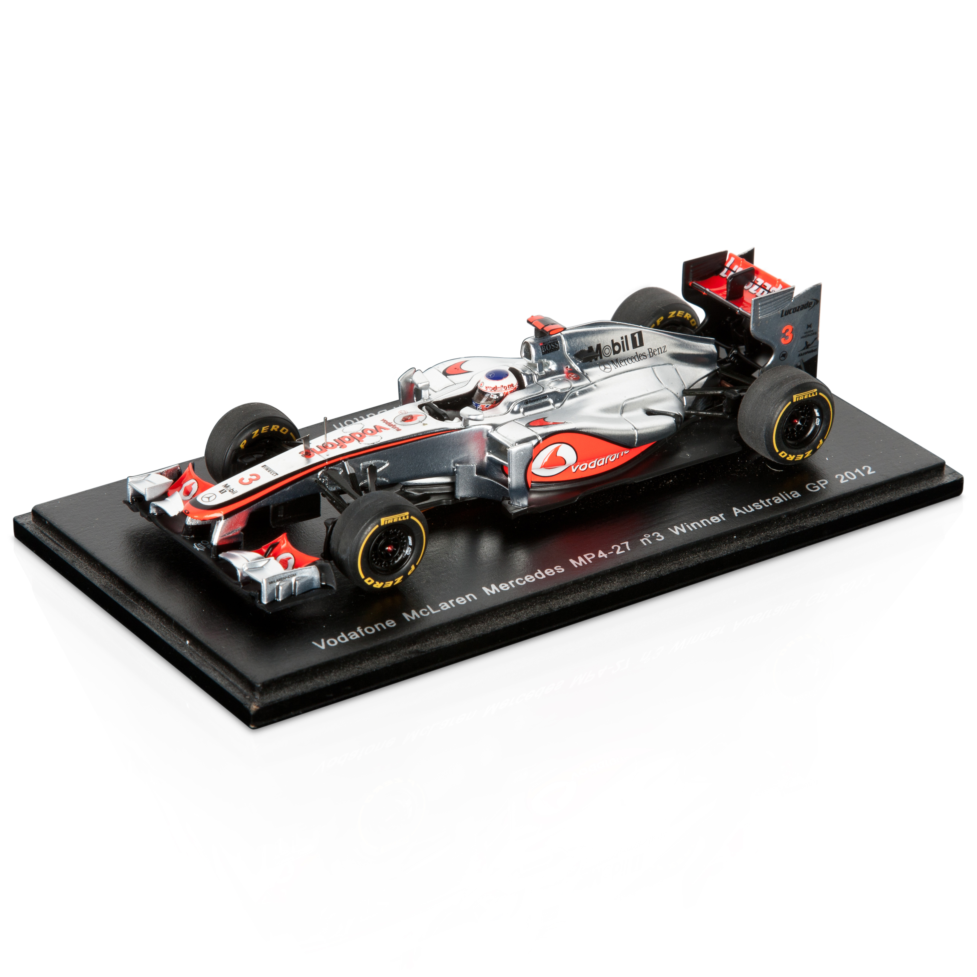 Vodafone McLaren MP4-27 Jenson Button Winner Australian GP 2012 1:43 Scale
