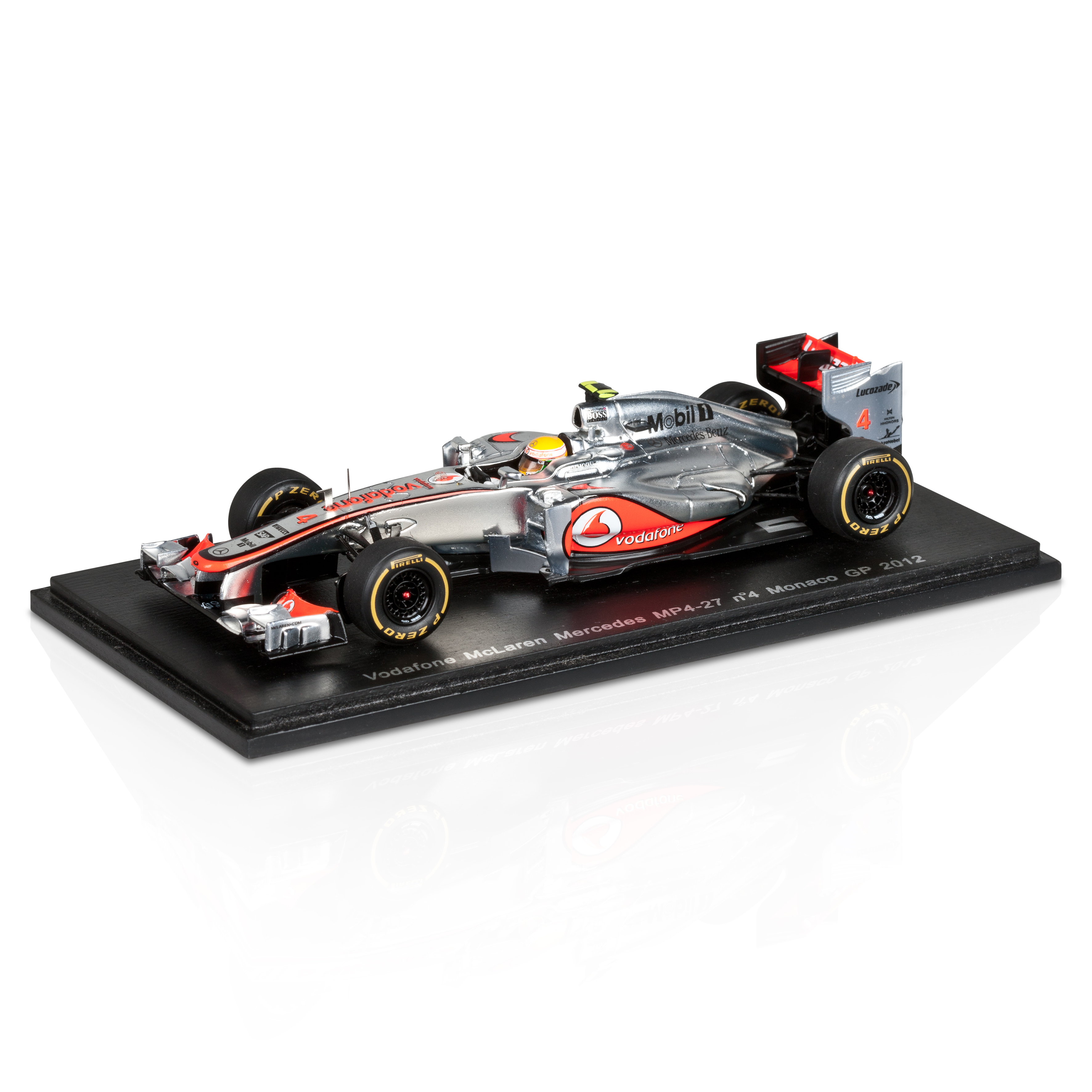 Vodafone Mclaren MP4-27 Lewis Hamilton Monaco GP 2012 1:43 Scale