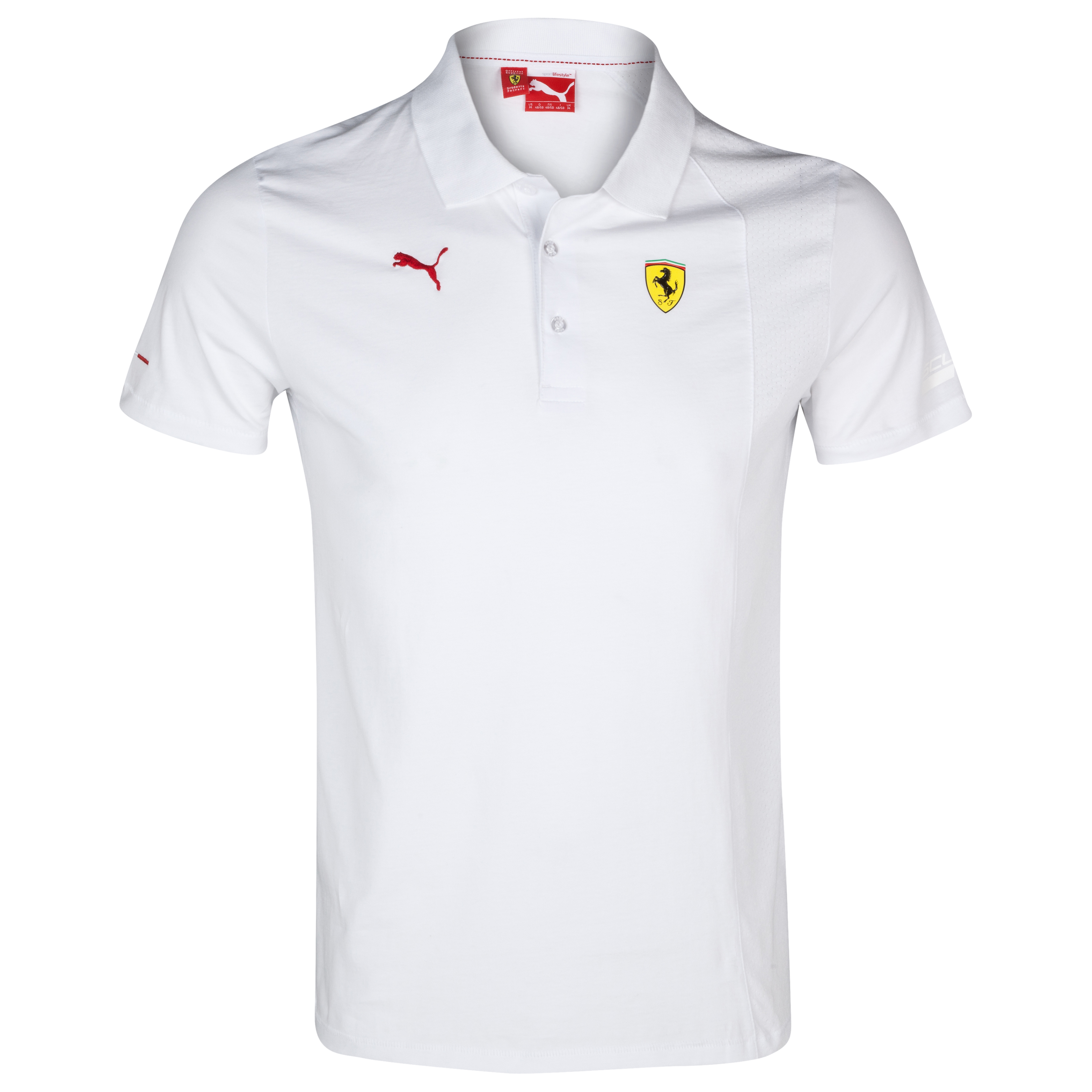 Scuderia Ferrari Polo - White