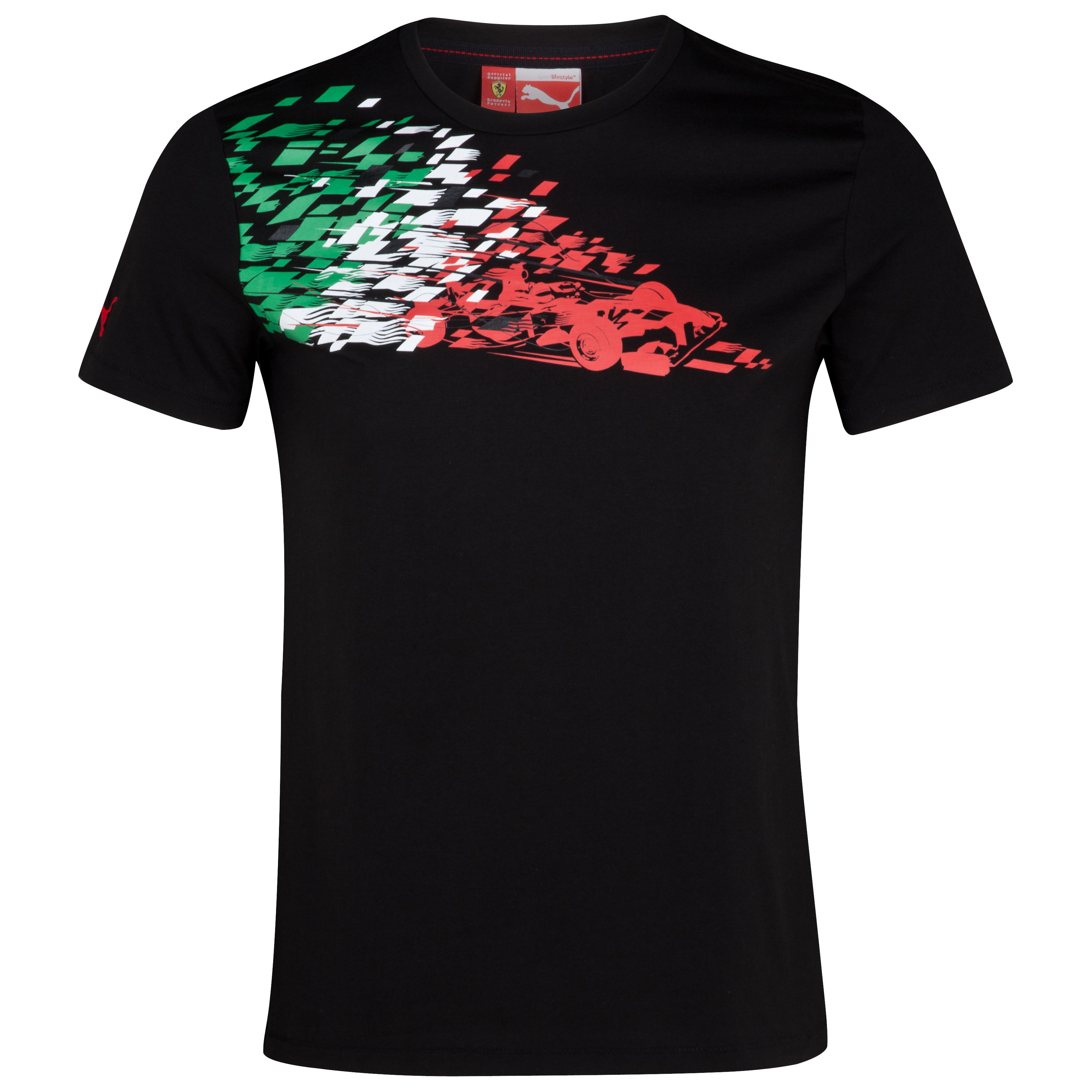 Scuderia Ferrari Graphic T-Shirt - Black
