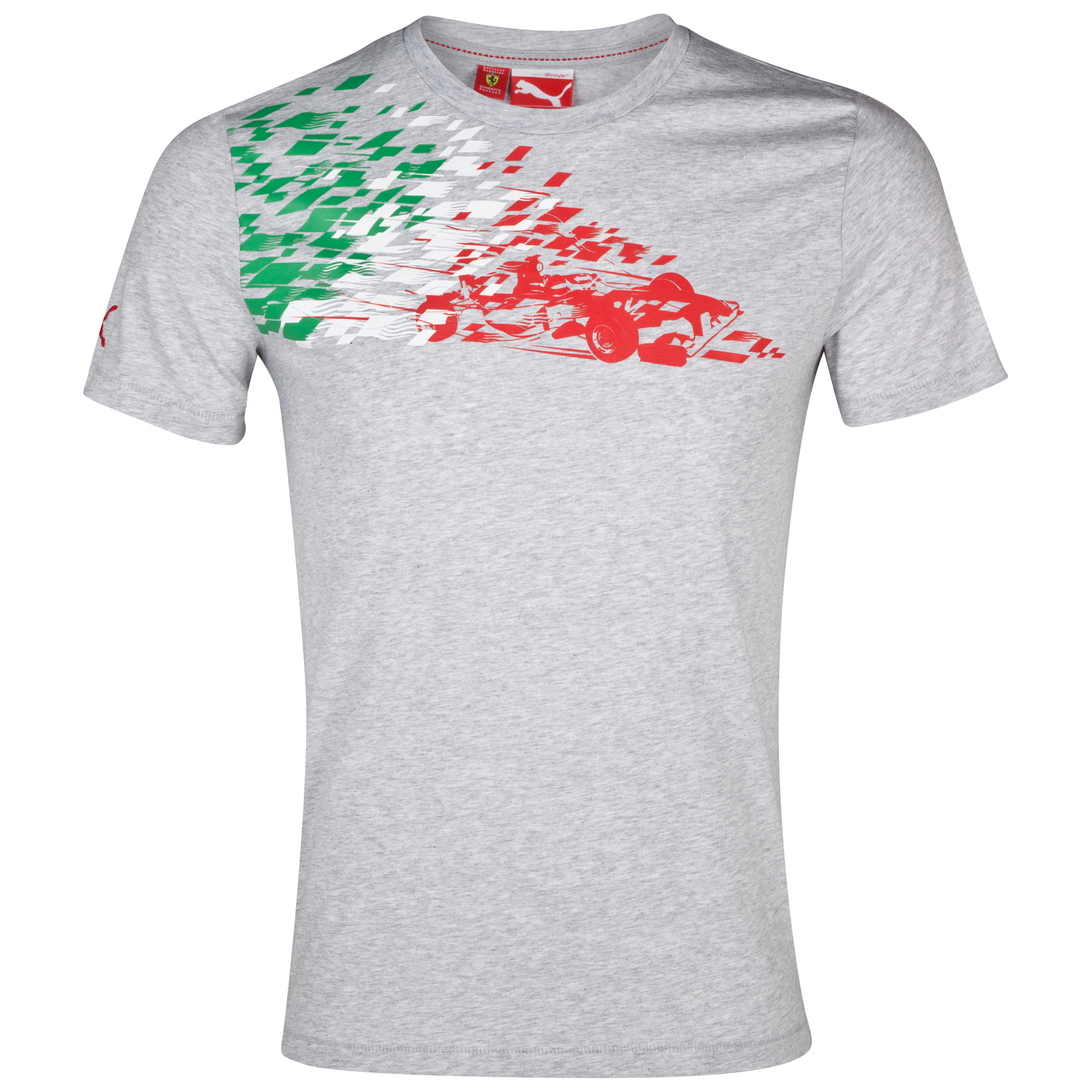 Scuderia Ferrari Graphic T-Shirt - Grey