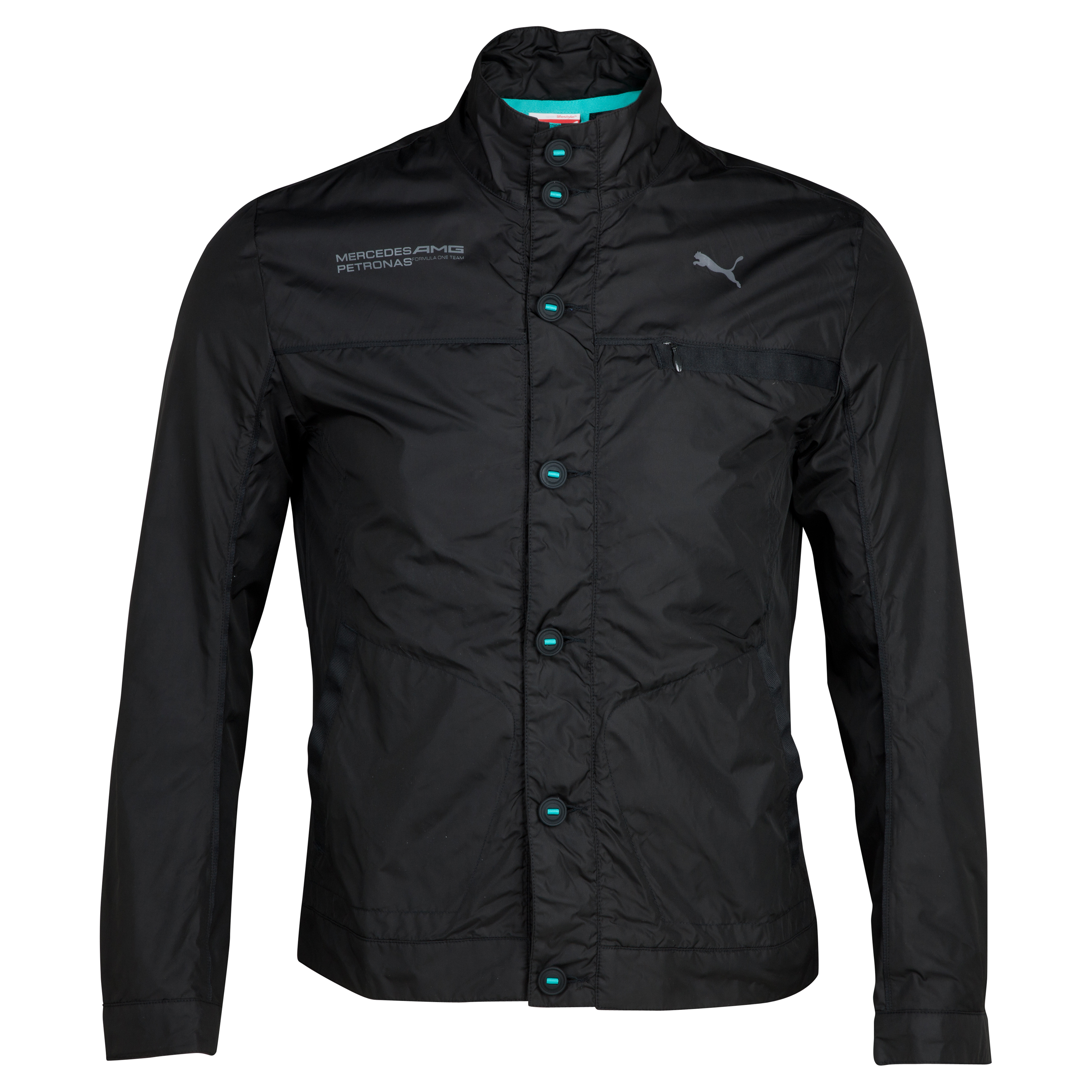 Mercedes AMG Petronas Lightweight Jacket - Black
