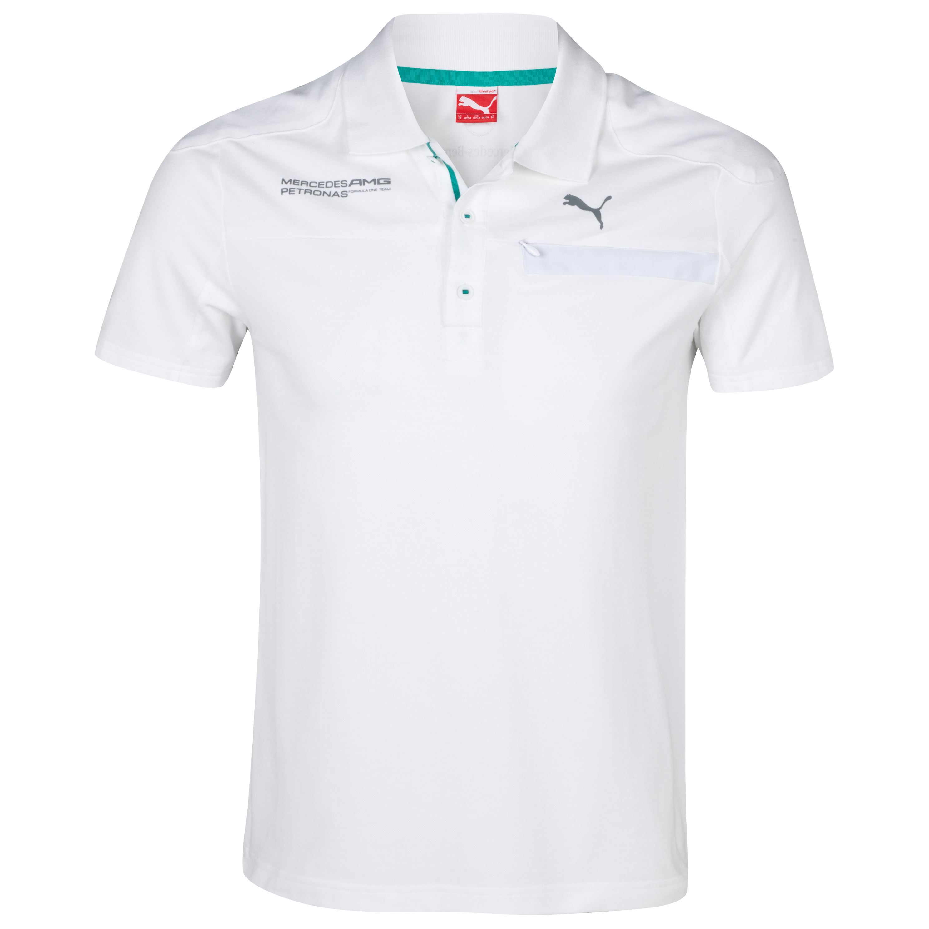 Mercedes AMG Petronas 2013 Polo - White