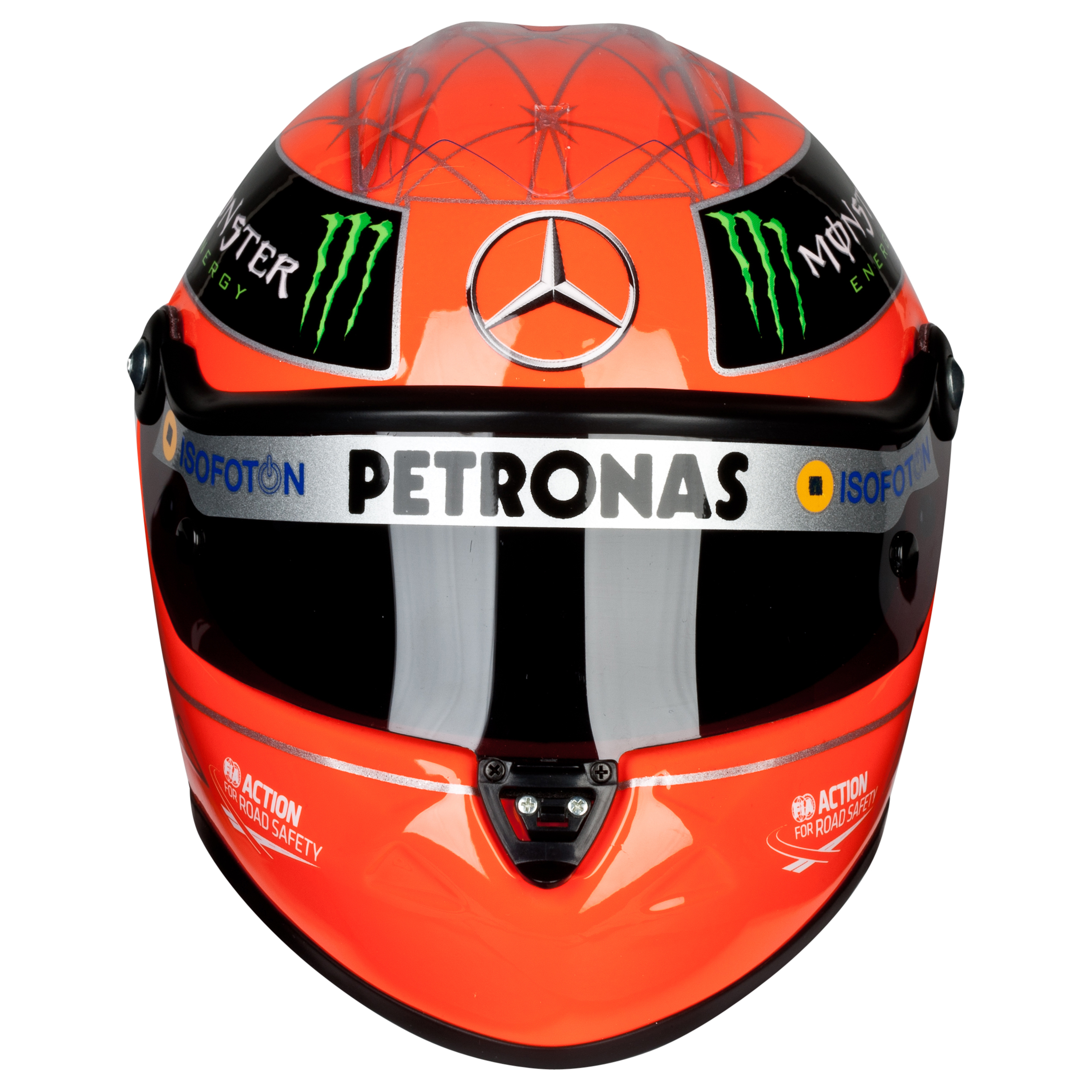 Mercedes AMG Petronas Formula One Team 2012 Michael Schumacher Schuberth Replica Helmet 1:2 Scale