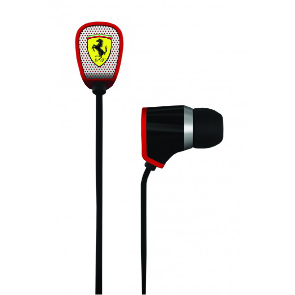 Scuderia Ferrari R100i Earphones - Black