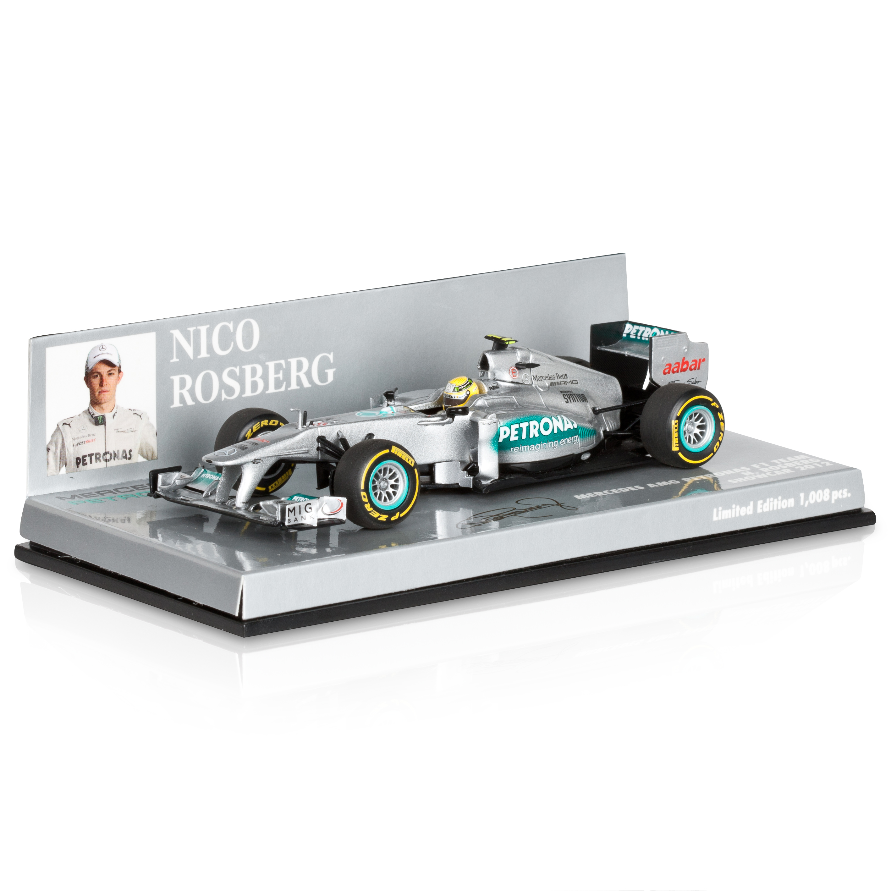 Mercedes AMG F1 Team Nico Rosberg - 2012 1:43 Scale