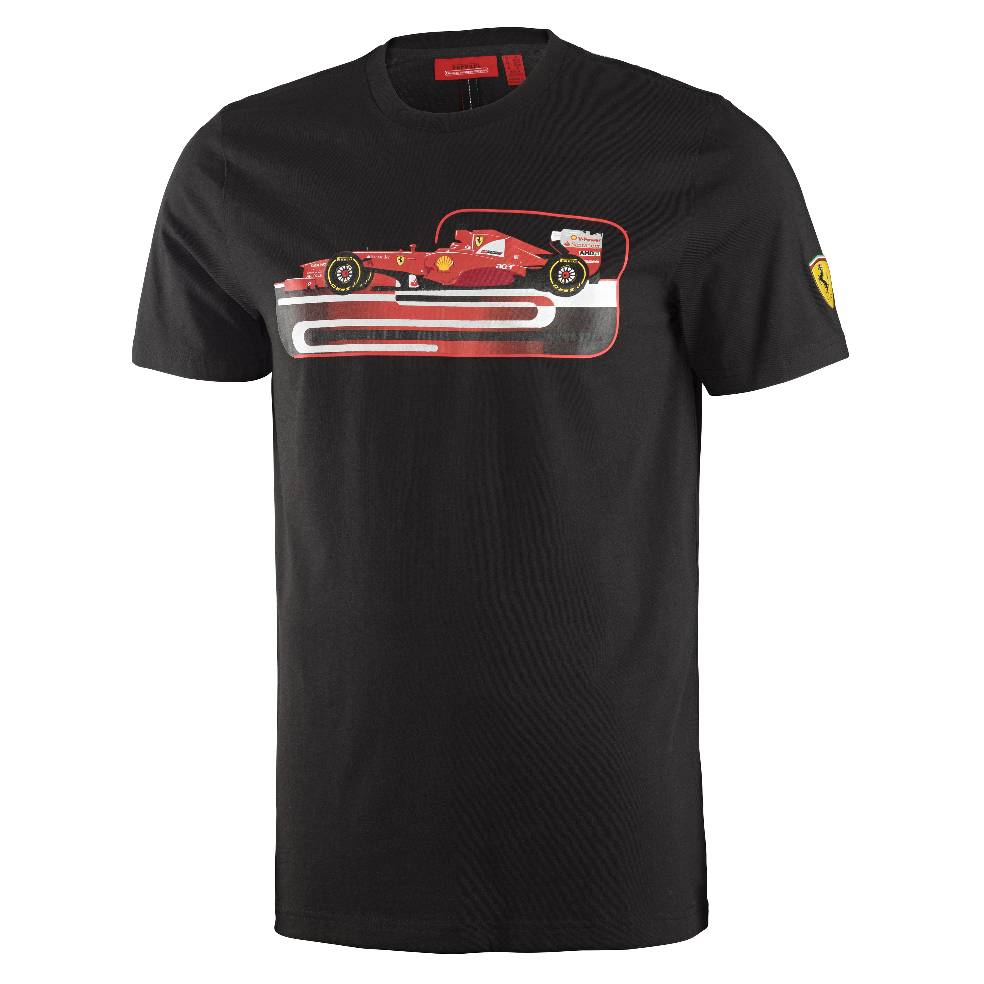 Scuderia Ferrari Graphic T-Shirt - Black