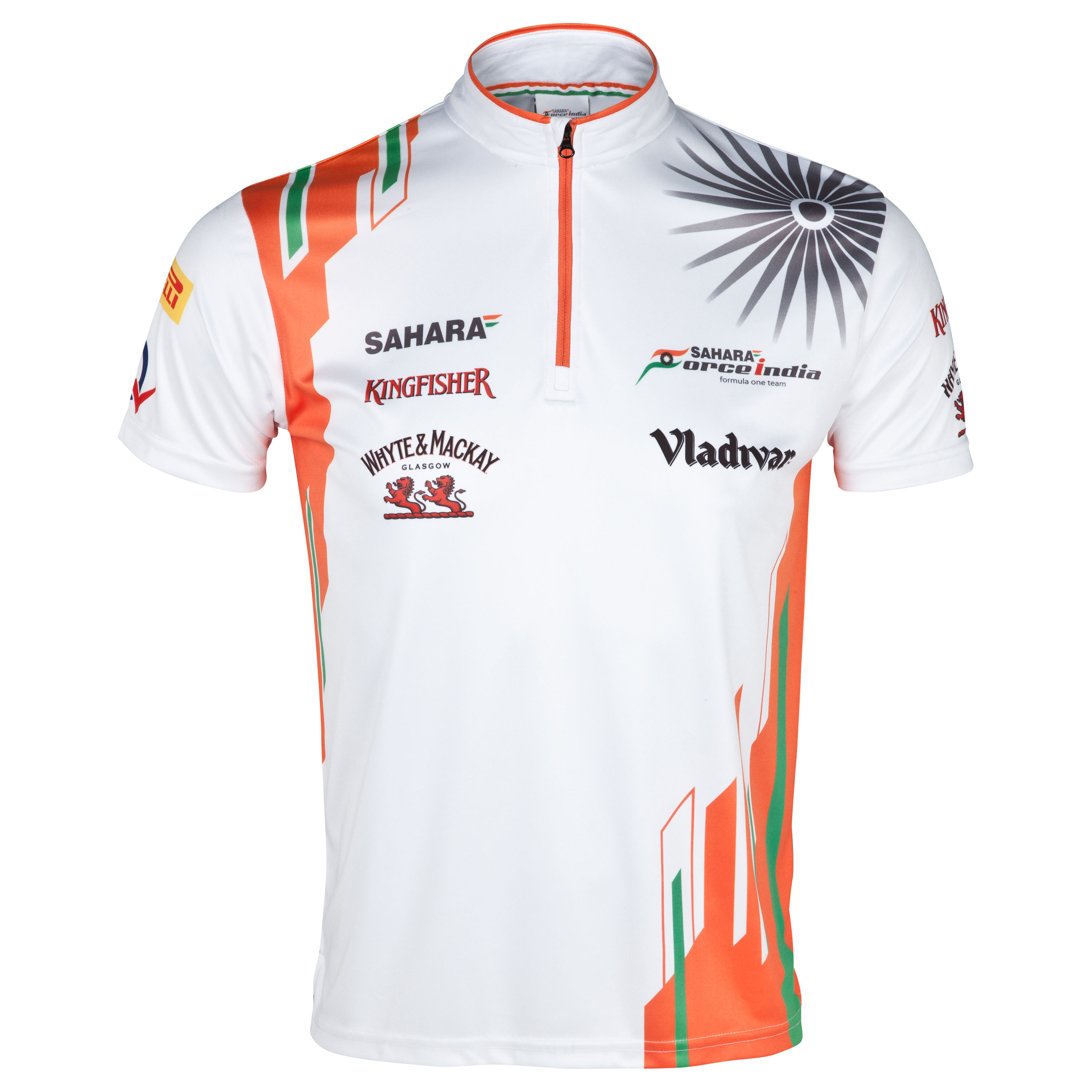 Sahara Force India Logo Zipper Jersey - Kids