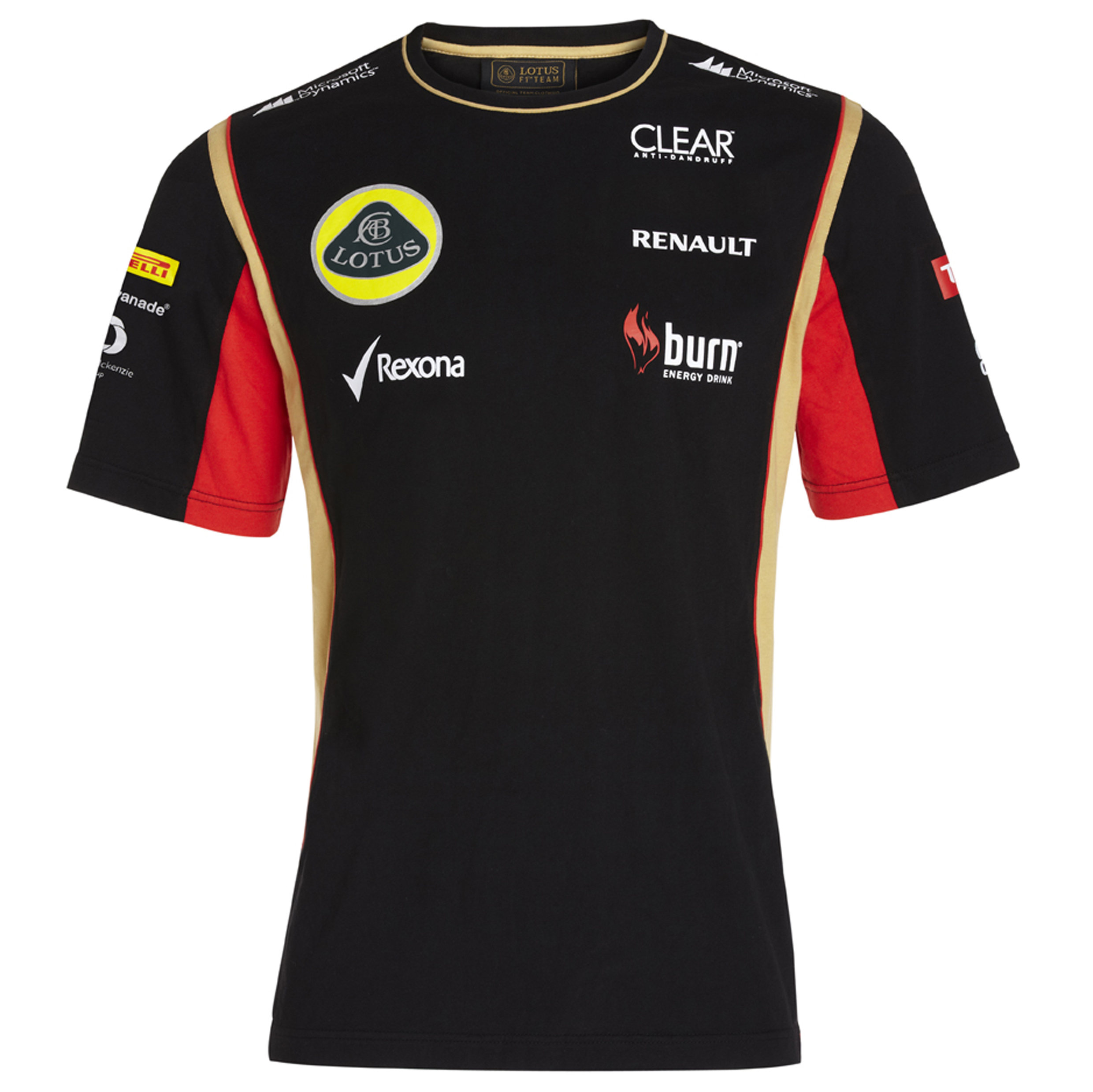 Lotus F1 Team 2013 F1 Mens Replica T-Shirt