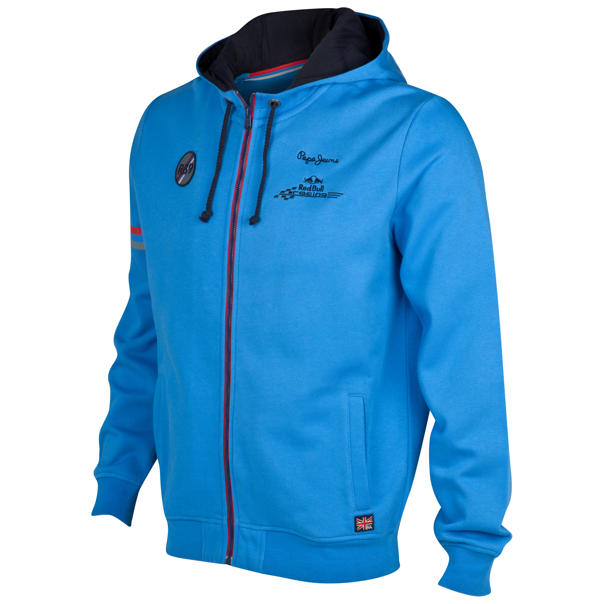 Infiniti Red Bull Racing By Pepe Jeans Break Zip Hoodie Blue