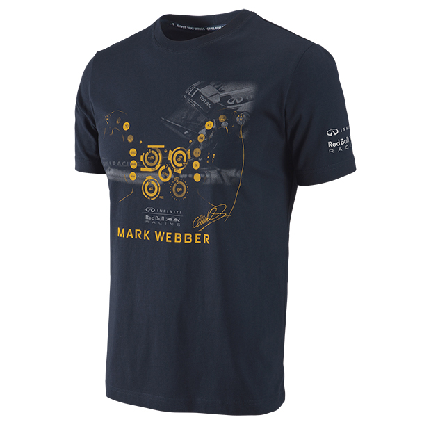 Infiniti Red Bull Racing 2013 Mark Webber Driver T-Shirt