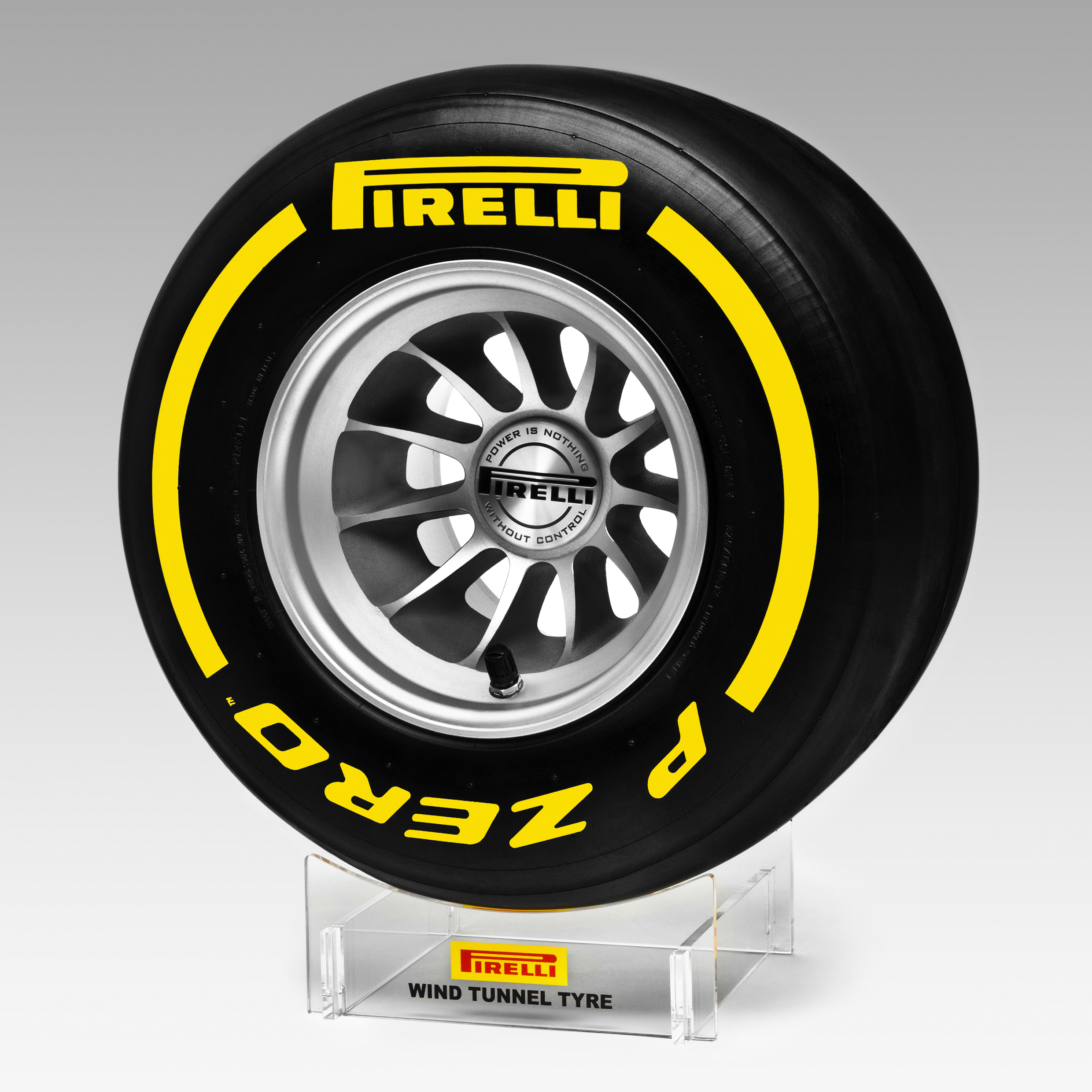 Pirelli Replica Racing Wind Tunnel Tyre 1:2 Scale