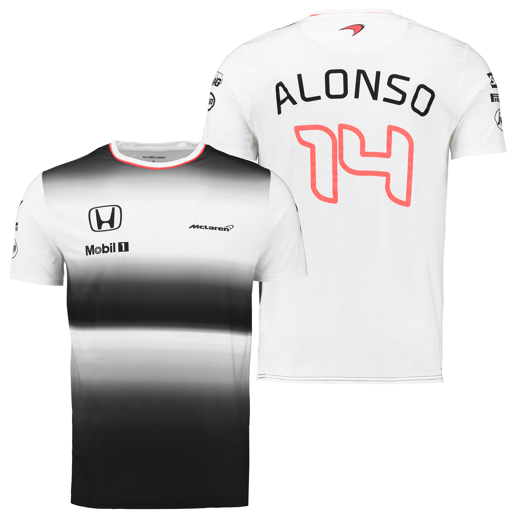 McLaren Honda Official 2016 Fernando Alonso T-Shirt McLaren Honda Official 2016 Fernando Alonso T-Shirt