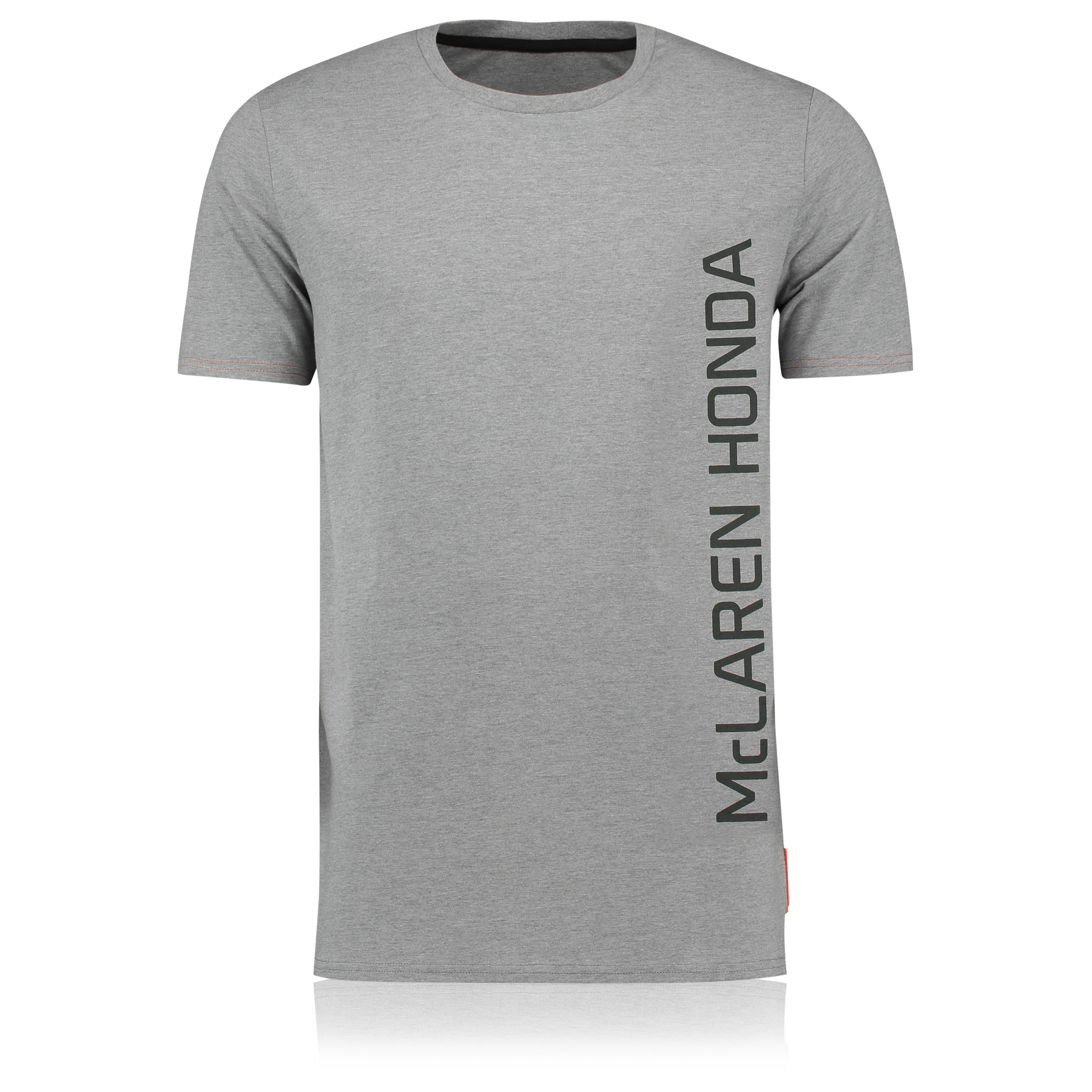 McLaren Honda Essentials Vertical Print T-Shirt - Grey McLaren Honda Essentials Vertical Print T-Shirt - Grey