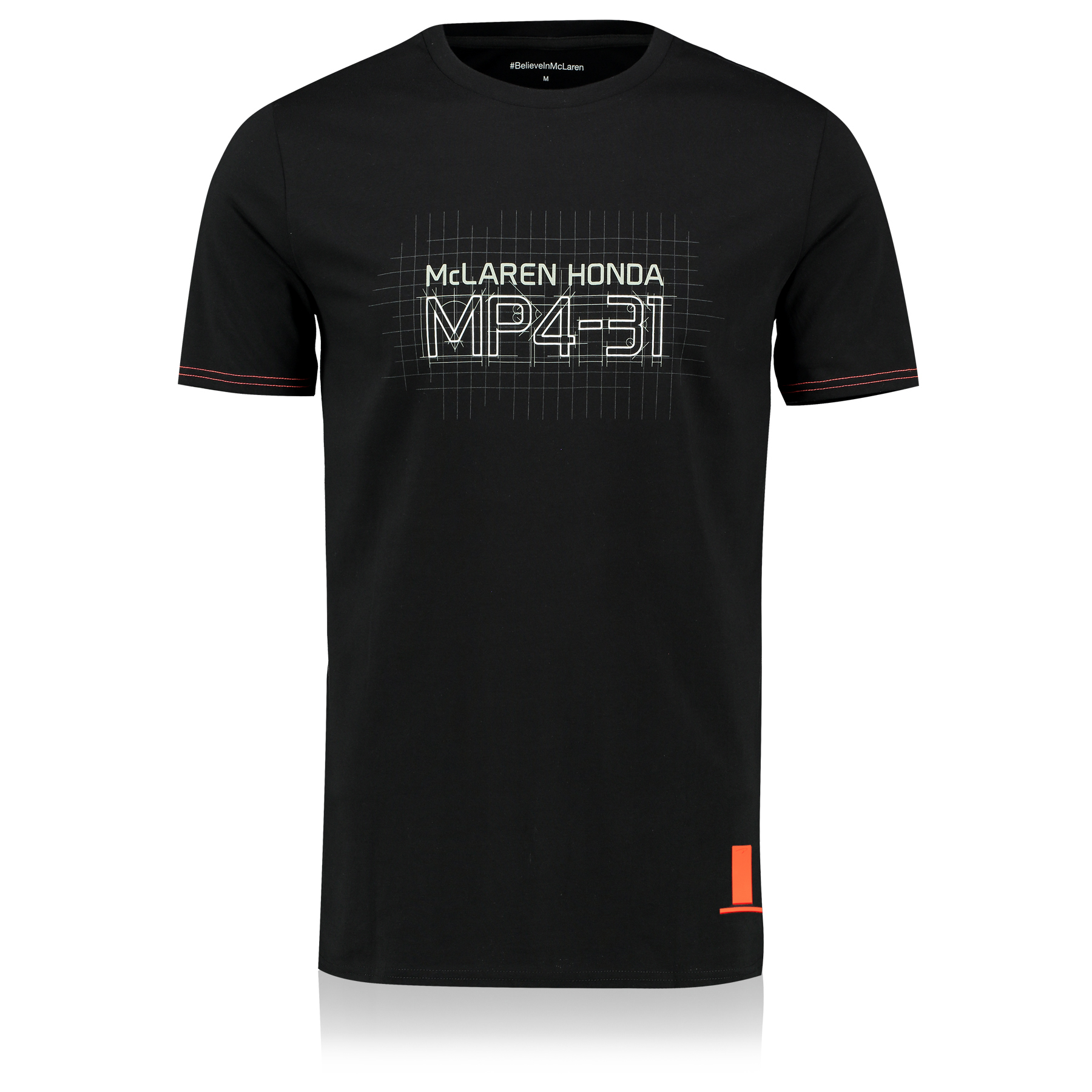 McLaren Honda Essentials MP4-31 T-Shirt - Black McLaren Honda Essentials MP4-31 T-Shirt - Black