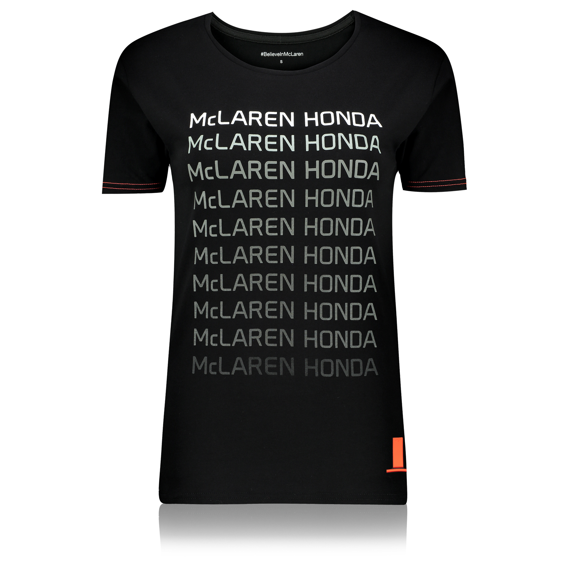 McLaren Honda Essentials T-Shirt - Black - Womens McLaren Honda Essentials T-Shirt - Black - Womens