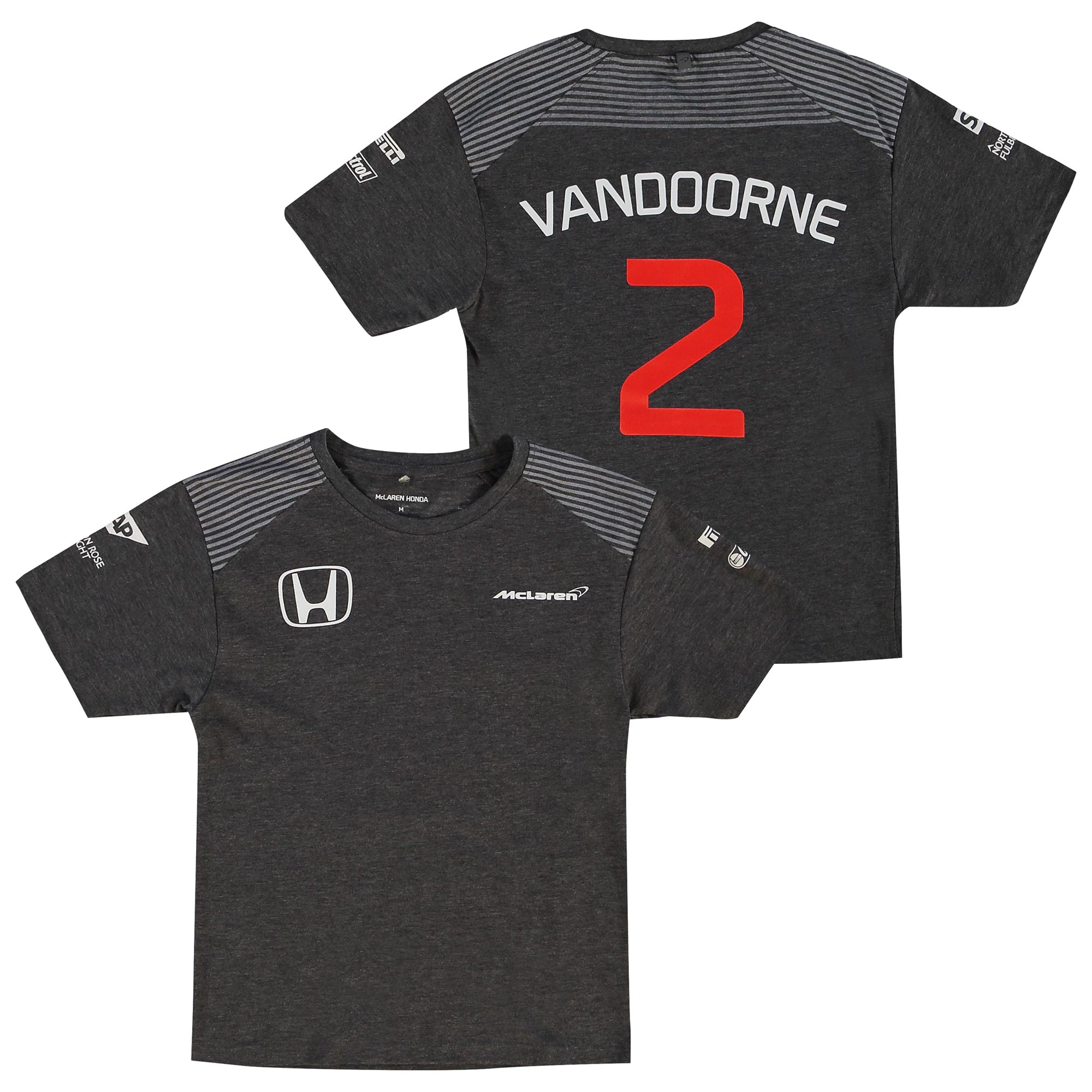 McLaren Honda Official 2017 Stoffel Vandoorne T-Shirt - Kids McLaren Honda Official 2017 Stoffel Vandoorne T-Shirt - Kids