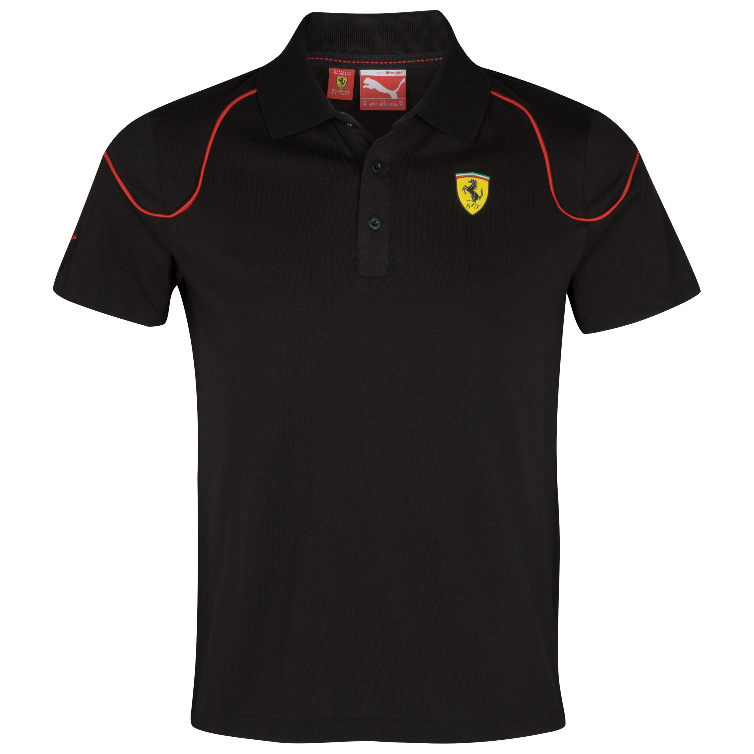 Scuderia Ferrari Polo - Black