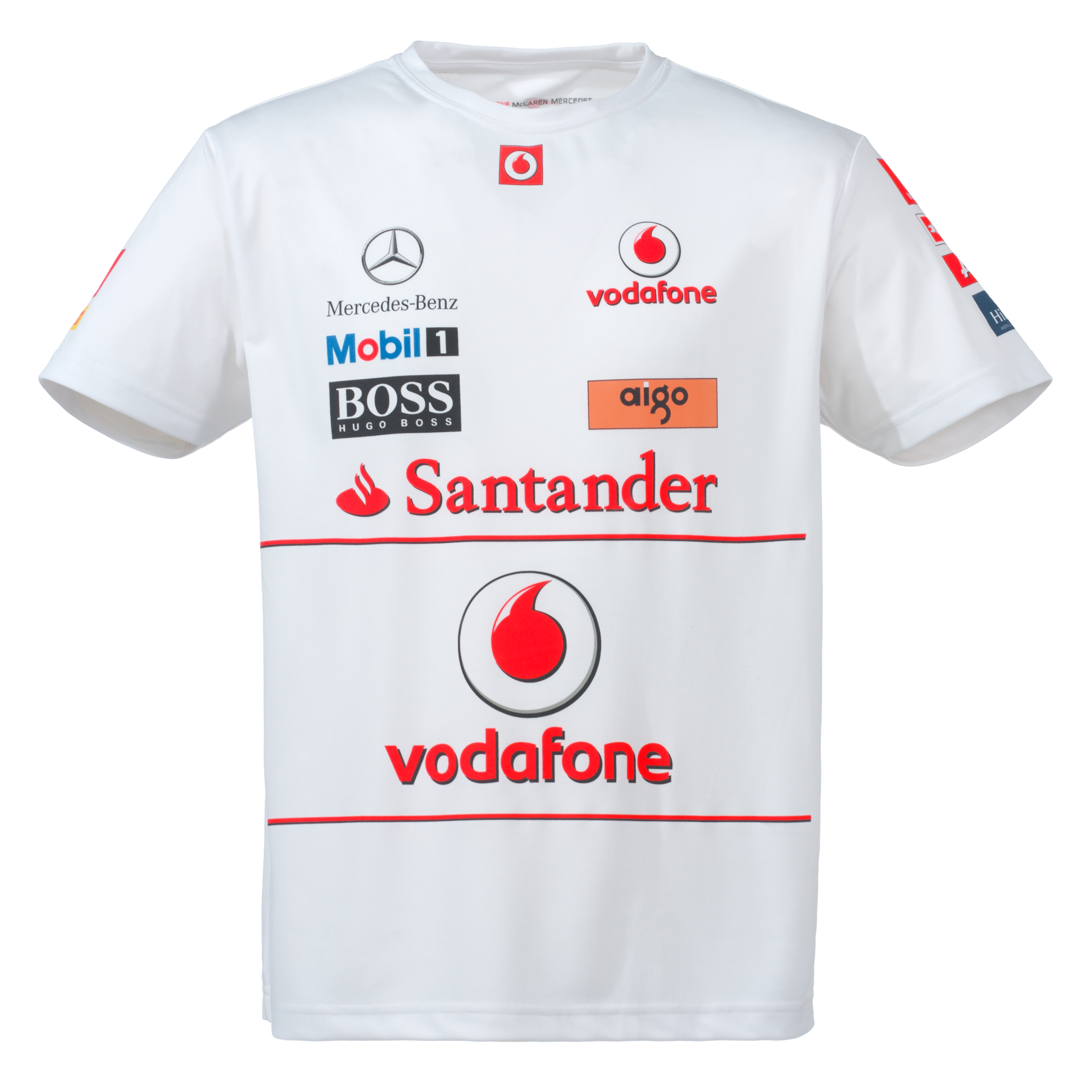 Vodafone McLaren Mercedes 2011 Team Race T-Shirt