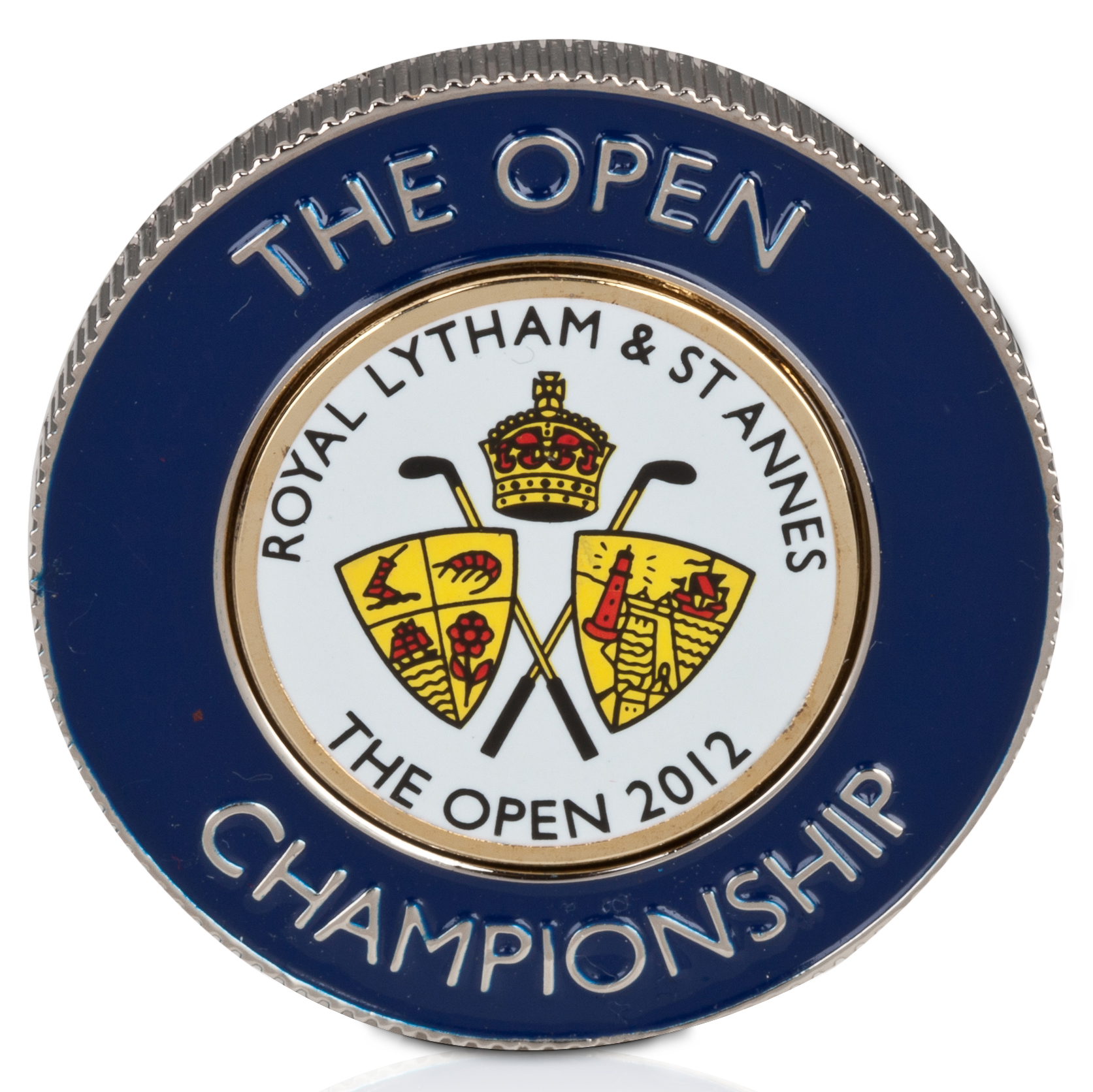 The Open 2012 Royal Lytham and St. Annes Magnectic Ballmarker Coin