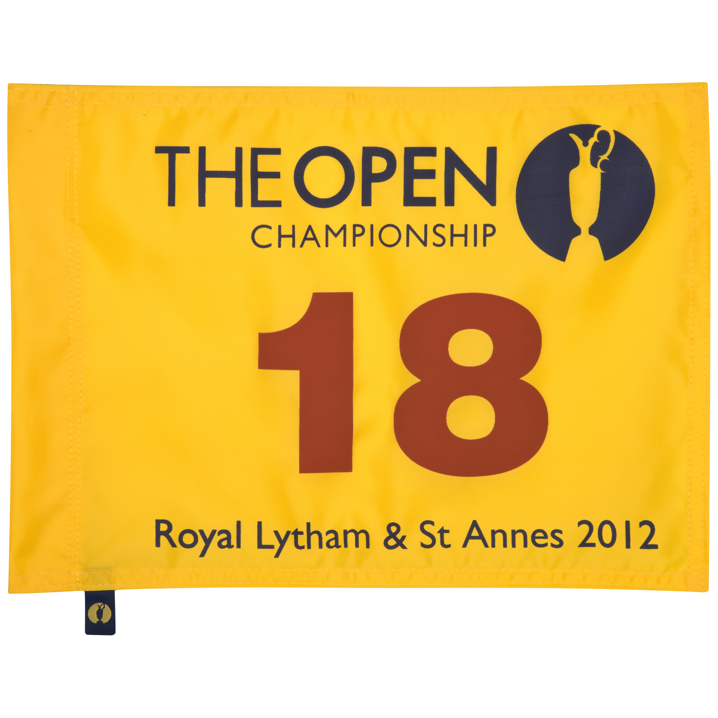 The Open Championship 2012 Royal Lytham and St. Annes Yellow Pin Flag