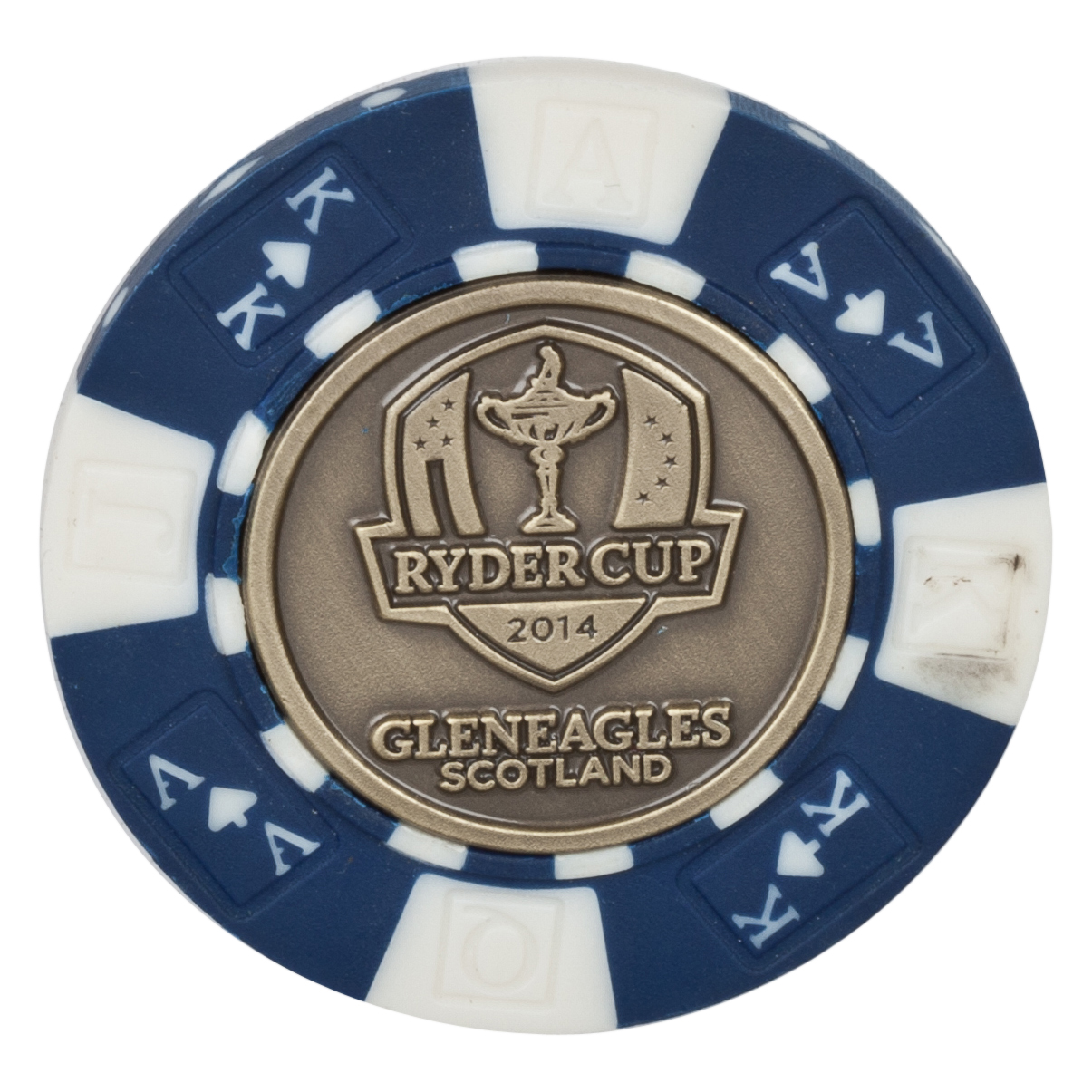 The Ryder Cup Gleneagles 2014 Poker Chip  - Full Colour