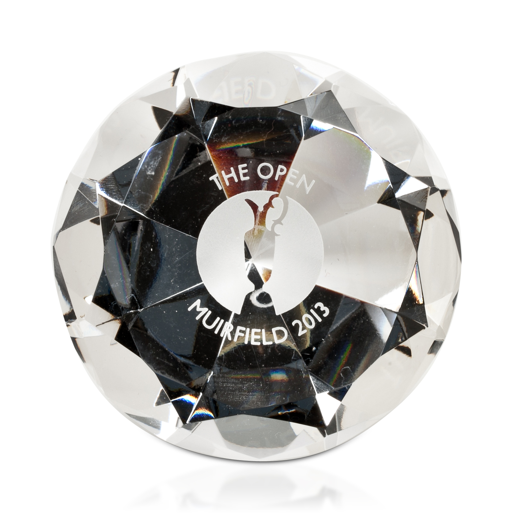 The Open Championship 2013 Muirfield Diamond Paperweight