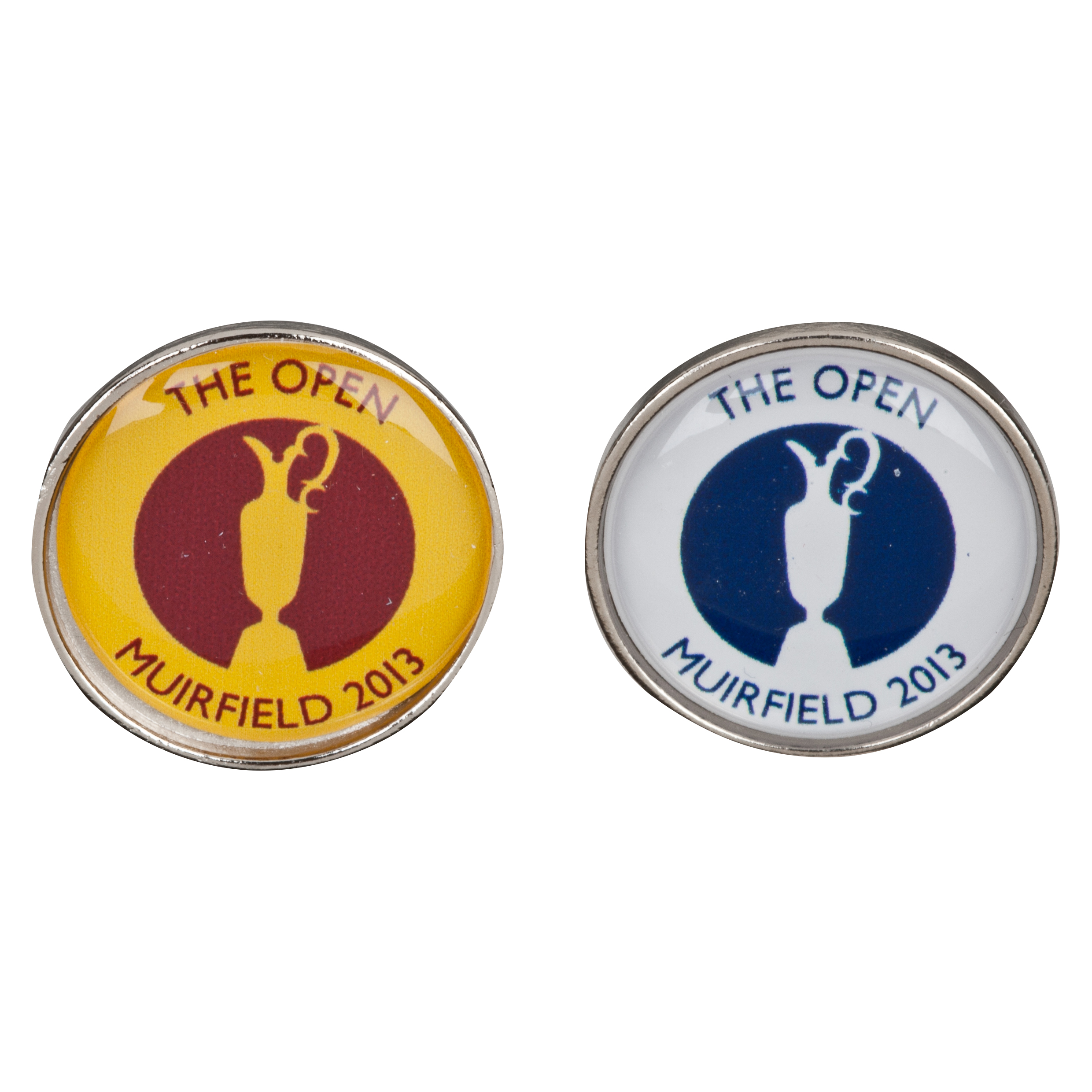 Open Golf Championship 2013 Muirfield Ball Markers White