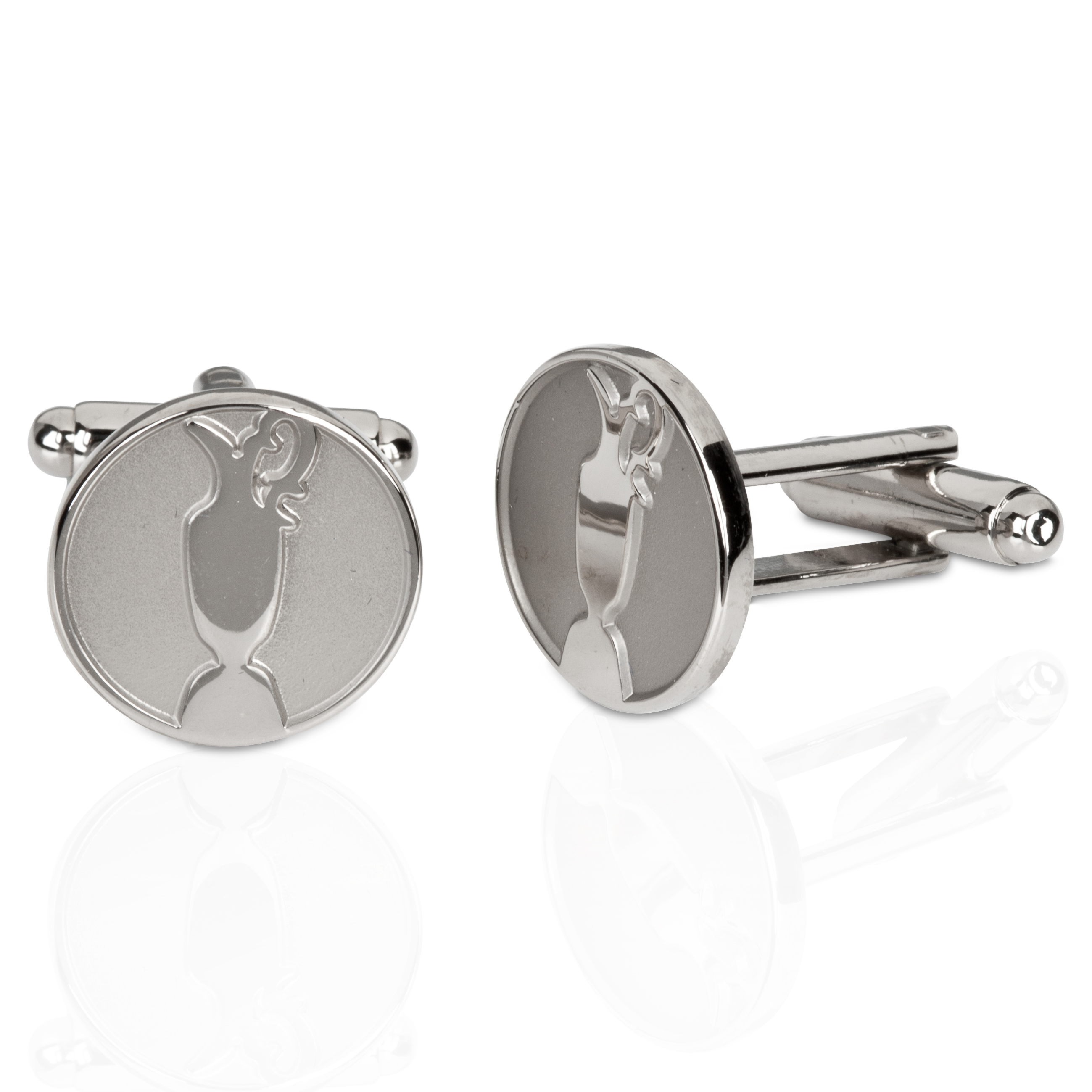 The Open Championship 2013 Muirfield Cufflinks Silver