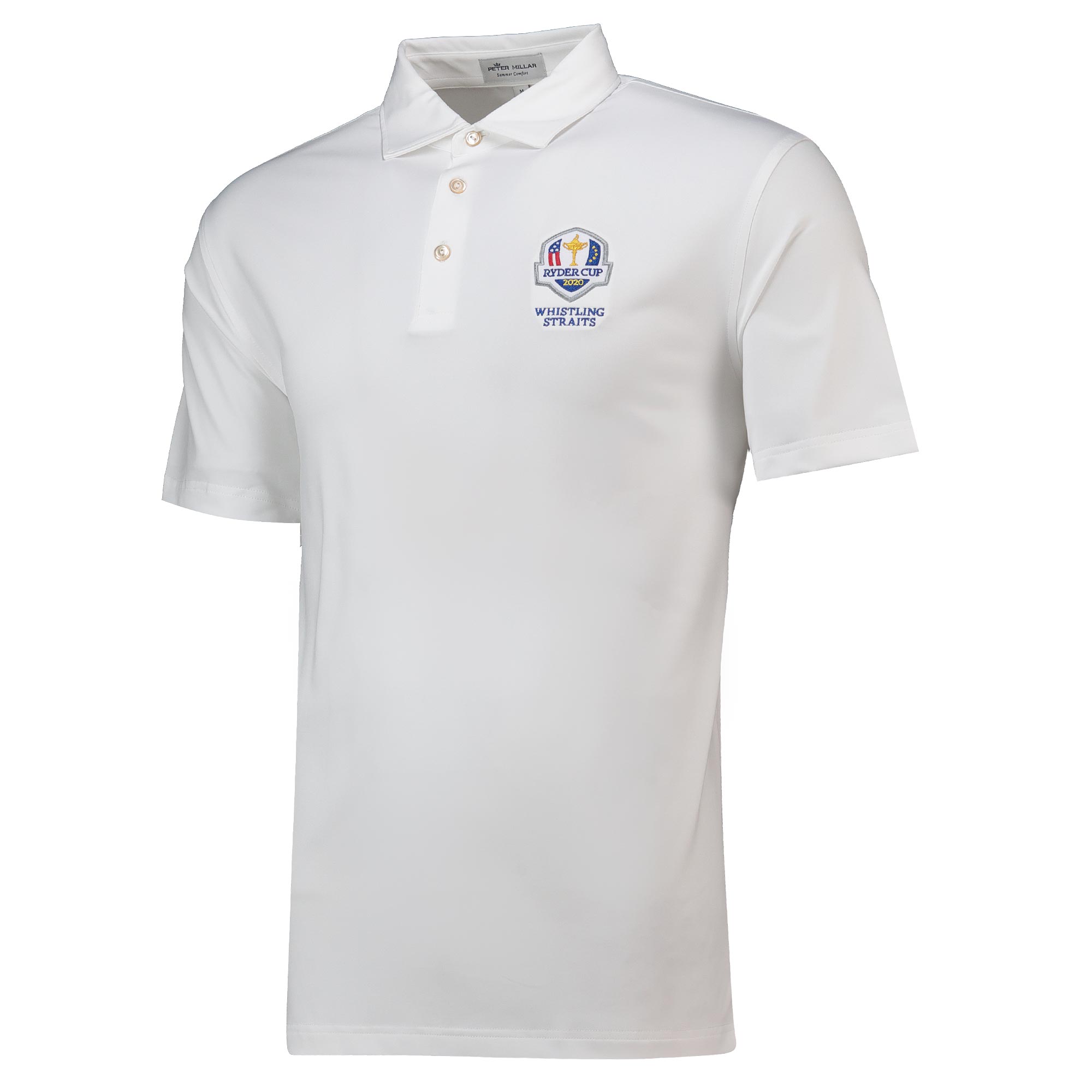 The 2020 Ryder Cup Peter Millar Solid Performance Polo - White