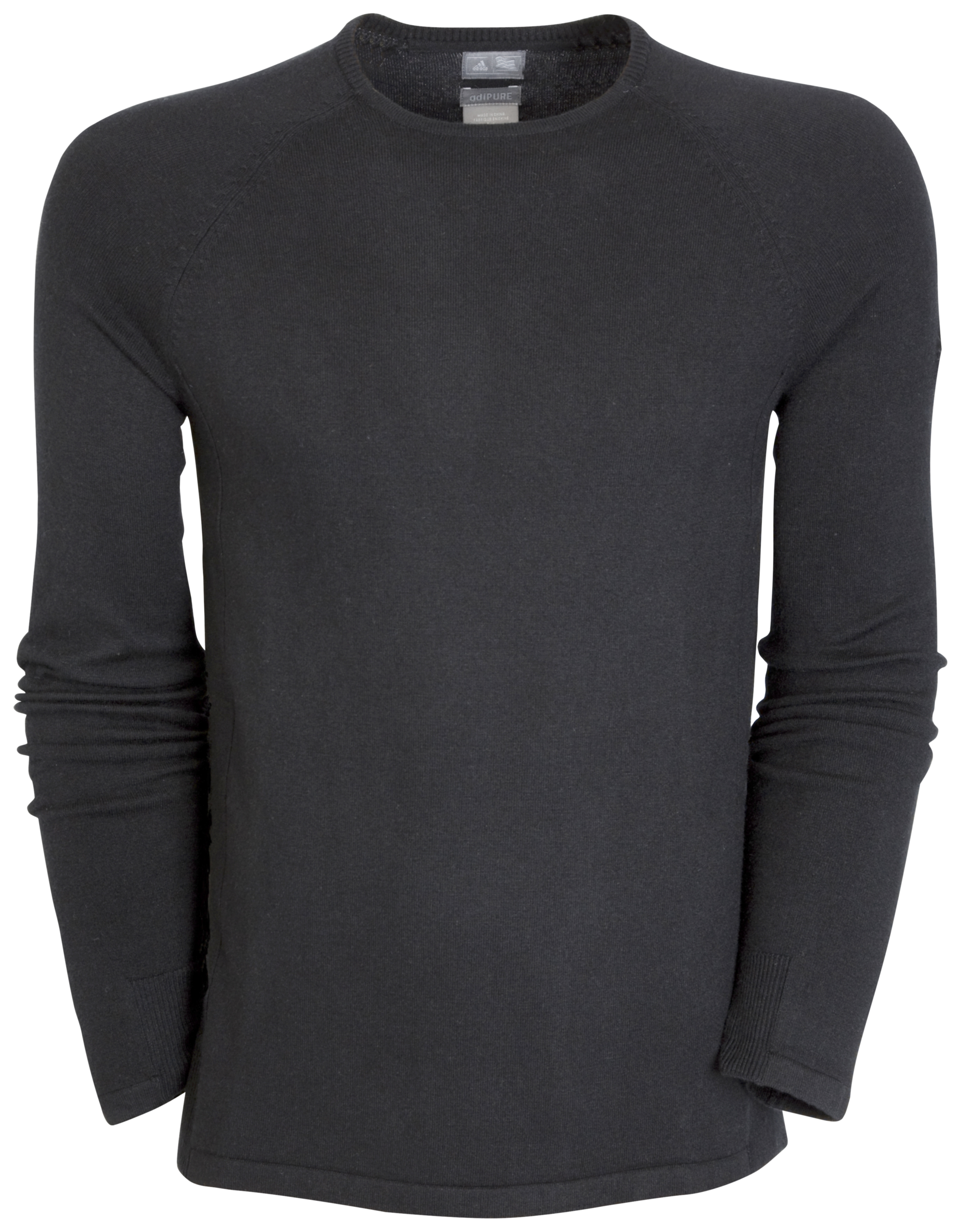 <br>adidas adiPure Crew Neck Sweater Black