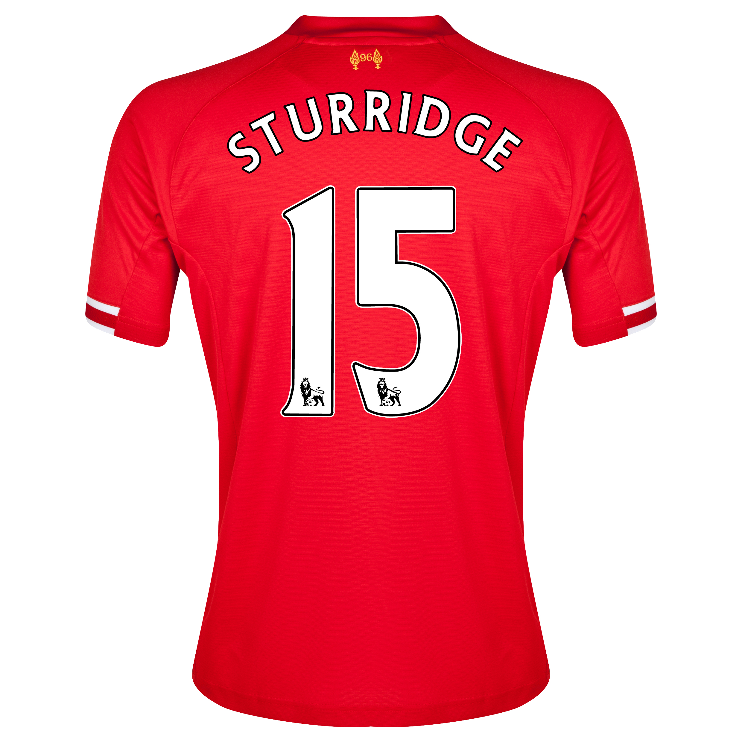 Liverpool Home Shirt 2013/14 kids with Sturridge 15 printing