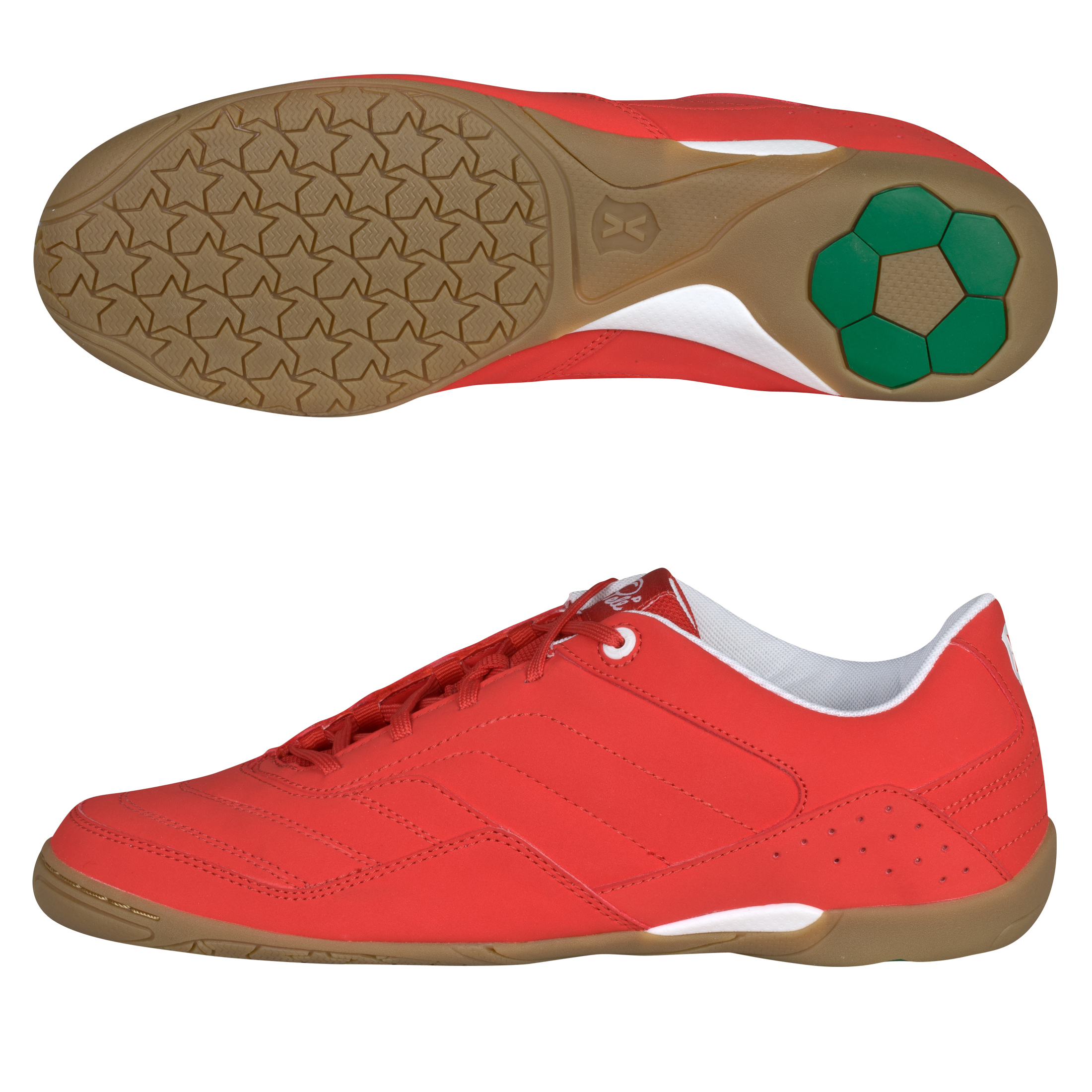 Pele Sports Setembro Futsal Trainers - High Risk Red-Claret