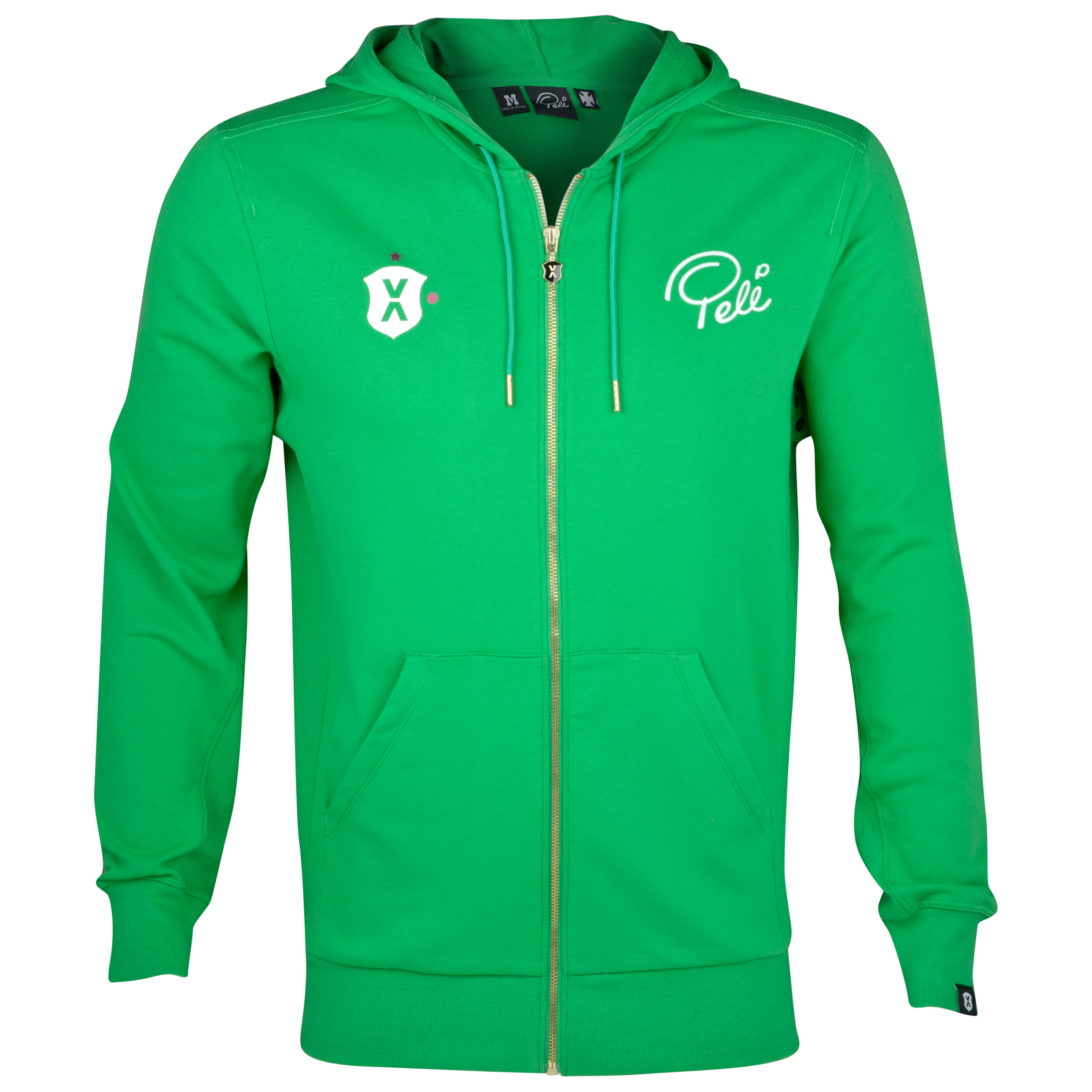 Pele Sports Zip Hoody - Classic Green