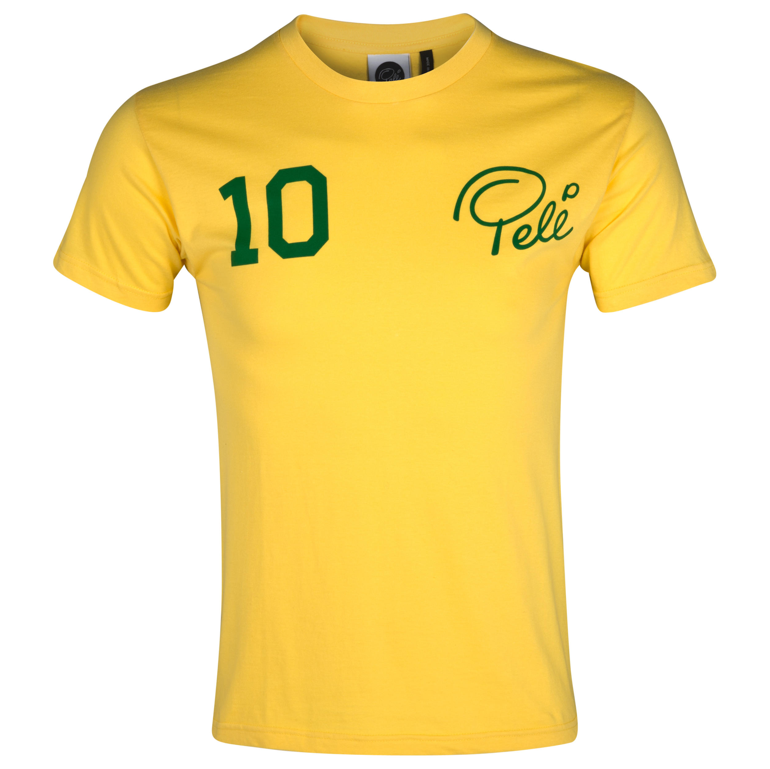 Pele Sports 10 Tee - Spectre Yellow.