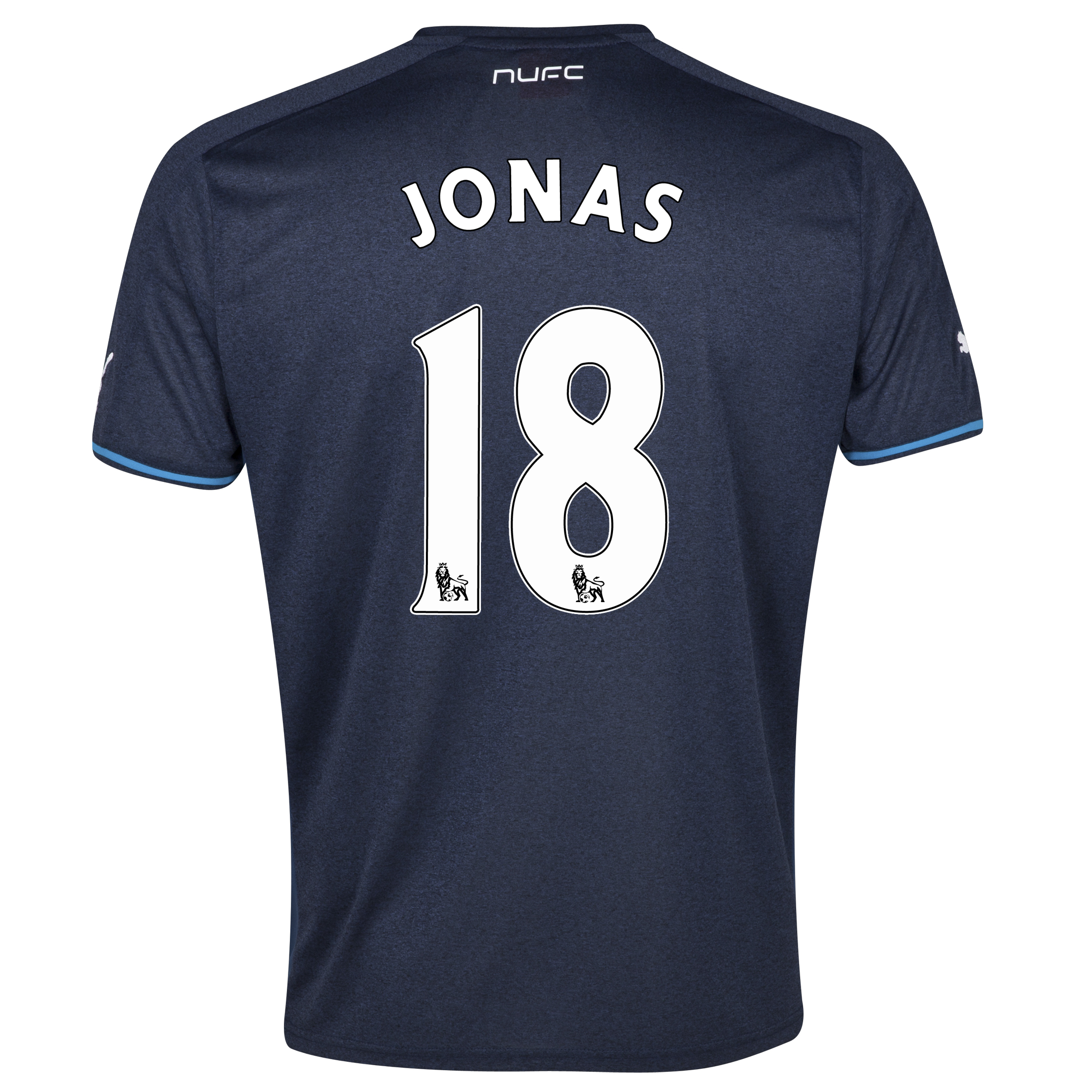 Newcastle United Away Shirt 2013/14 - kids with Jonas 18 printing