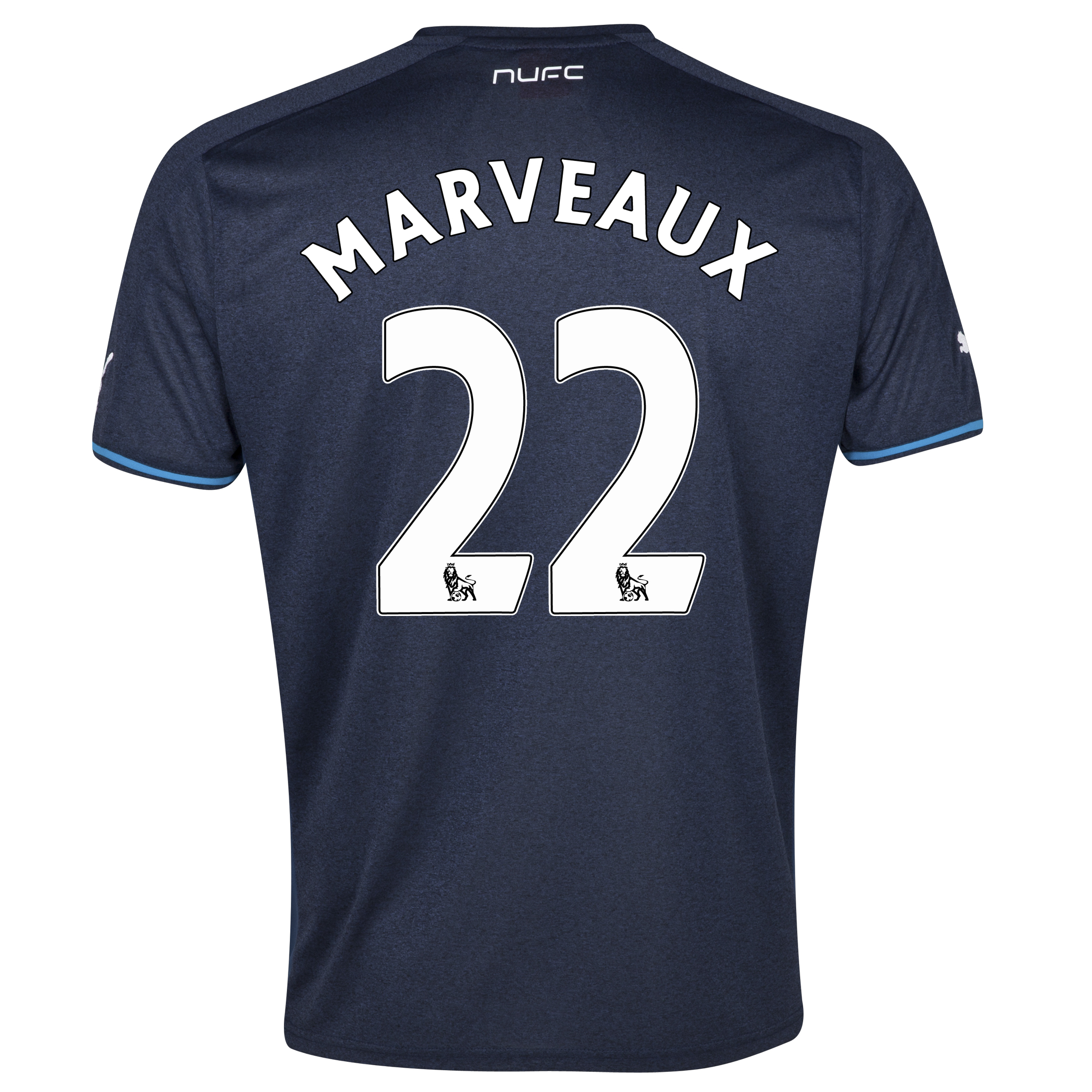 Newcastle United Away Shirt 2013/14 - kids with Marveaux 22 printing