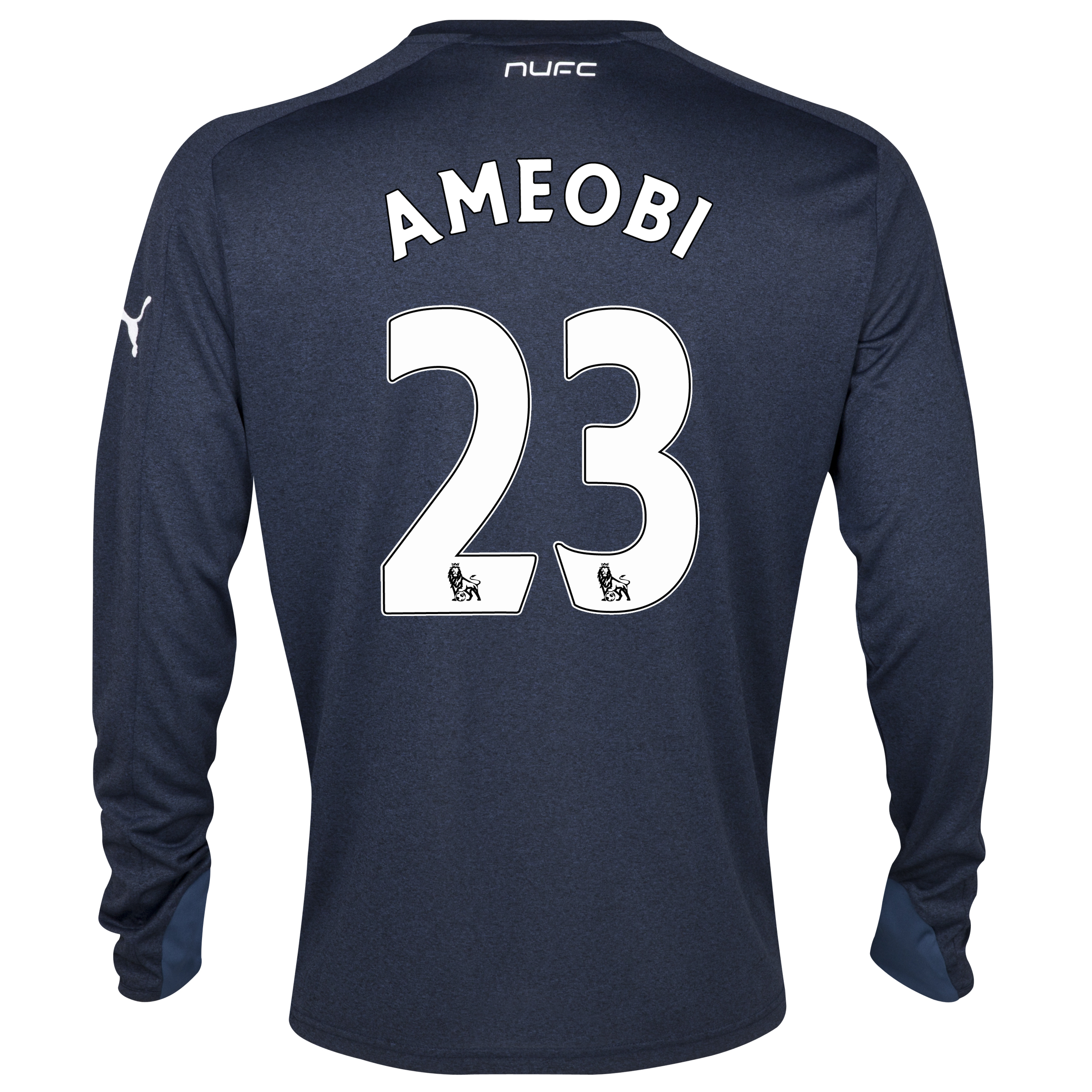 Newcastle United Away Shirt 2013/14 -Womens with Ameobi 23 printing