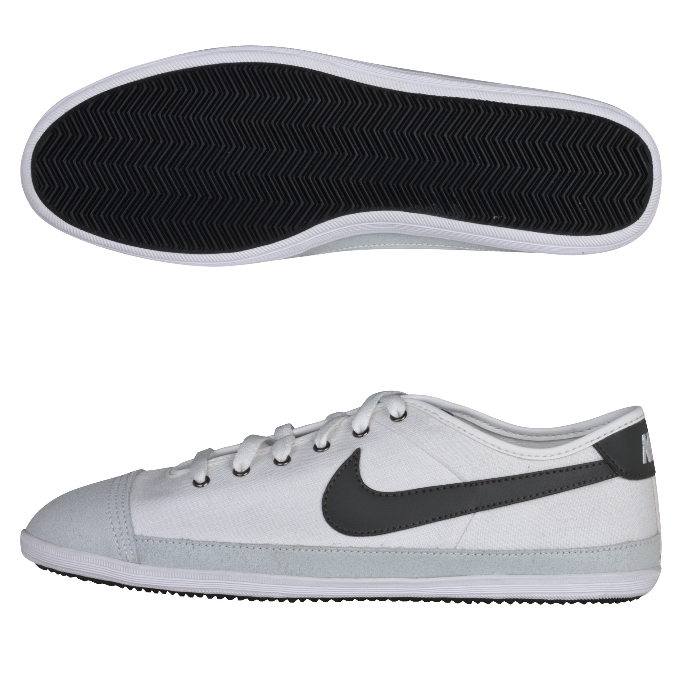Nike Flash Textile Trainers - White/Midnight Fog