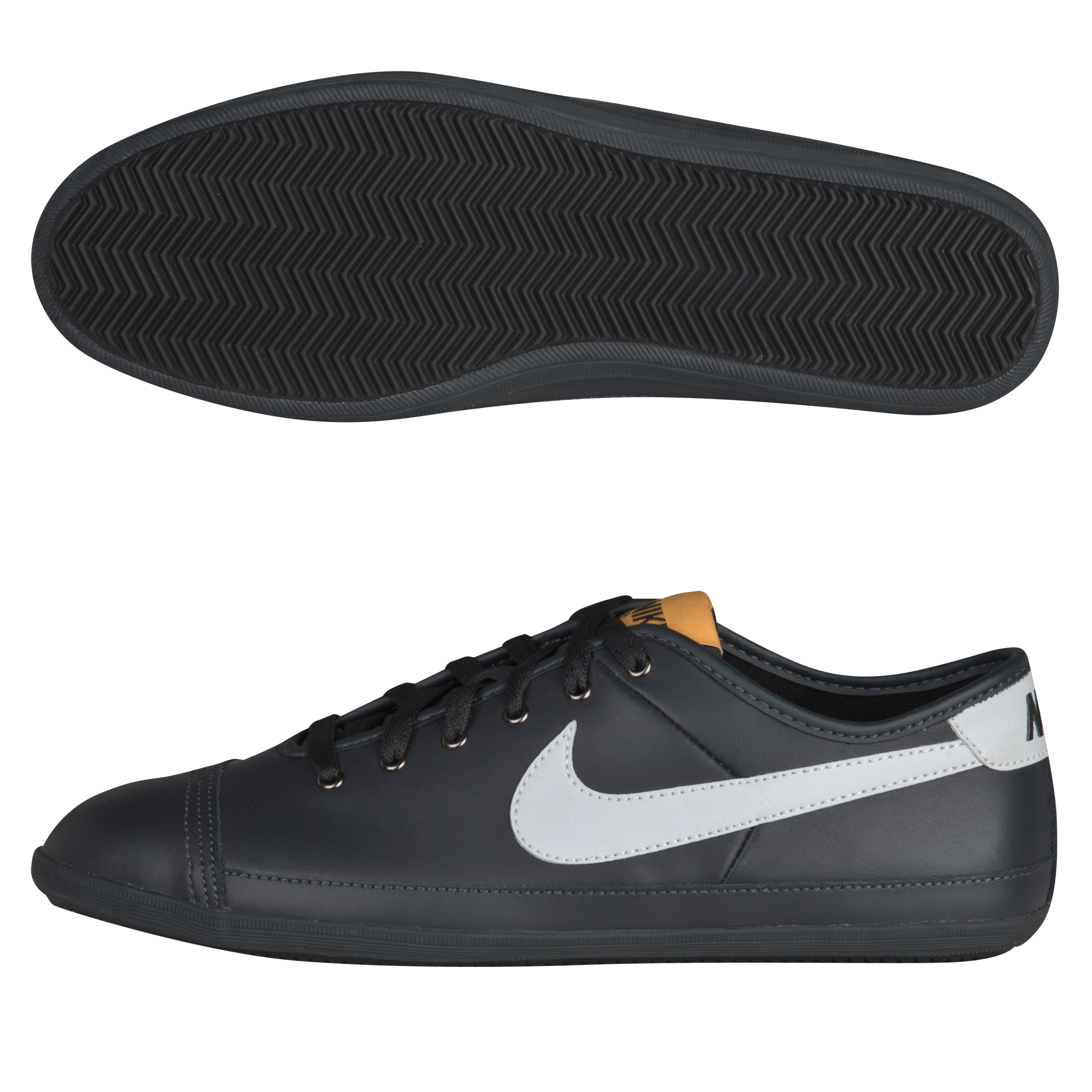 Nike Flash Leather Trainers Anthracite~Platinum