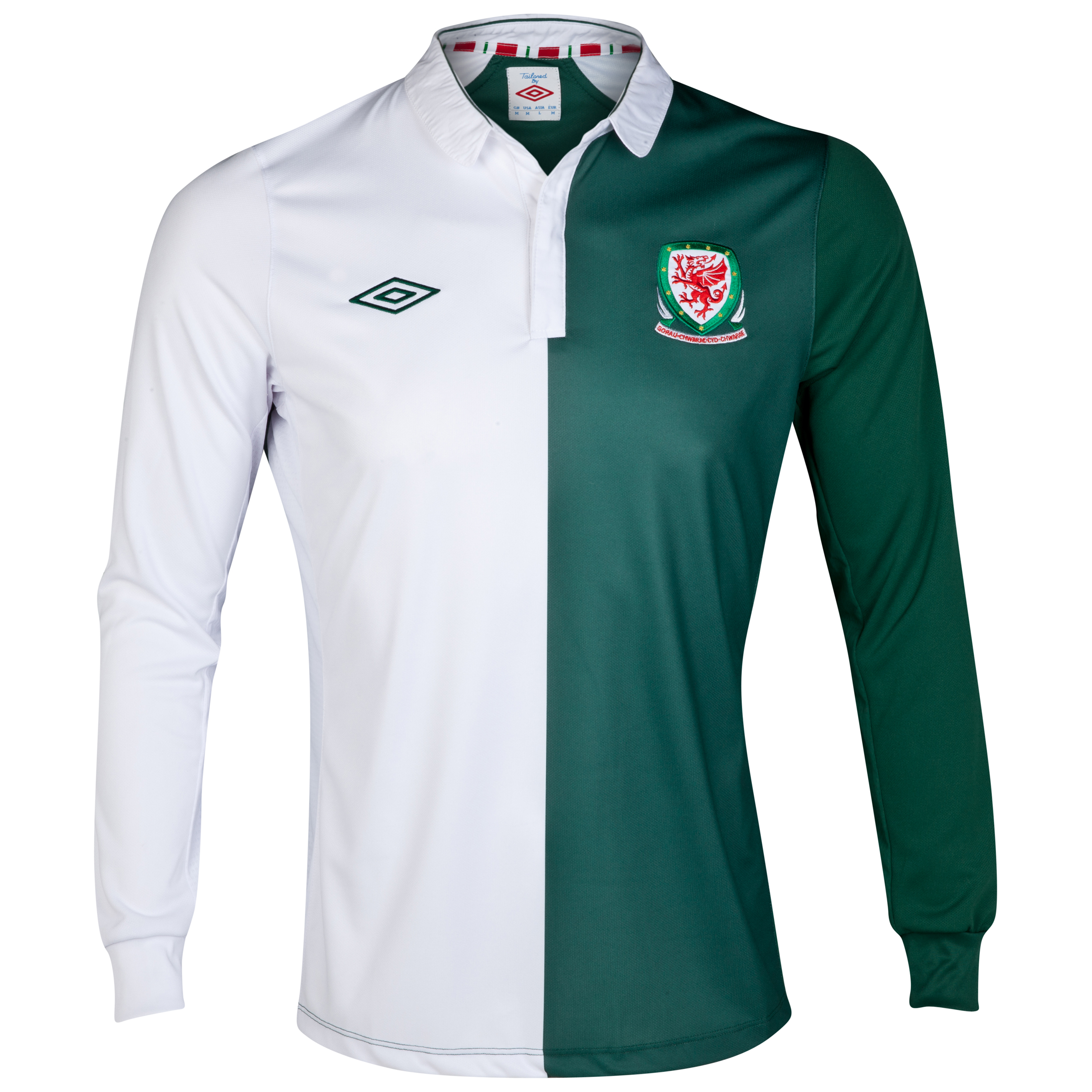 Wales Away Shirt 2012/13 - Long Sleeve