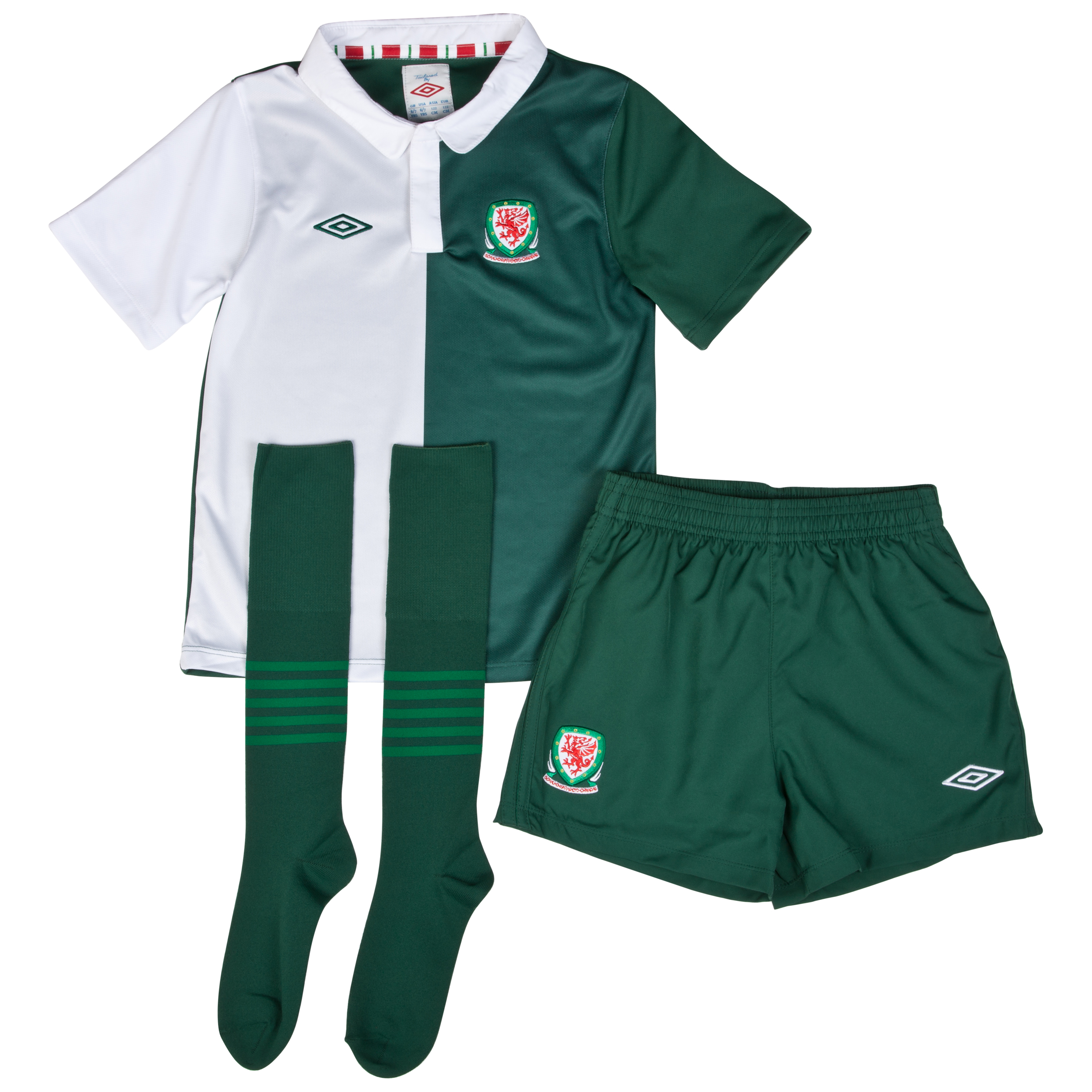 Wales Away Infant Kit 2012/13