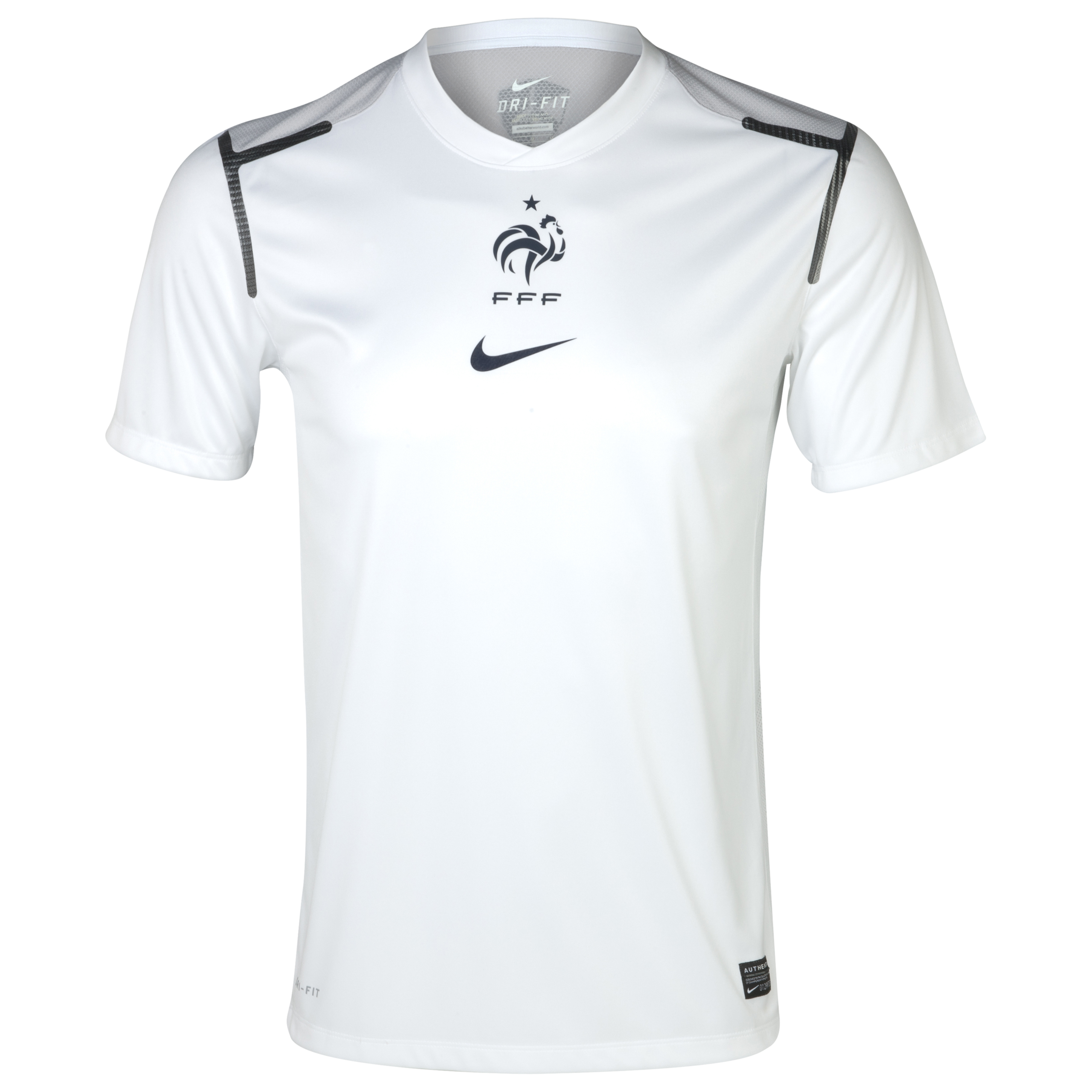 France Prematch Top - White/Neutral Grey/Meteor Blue