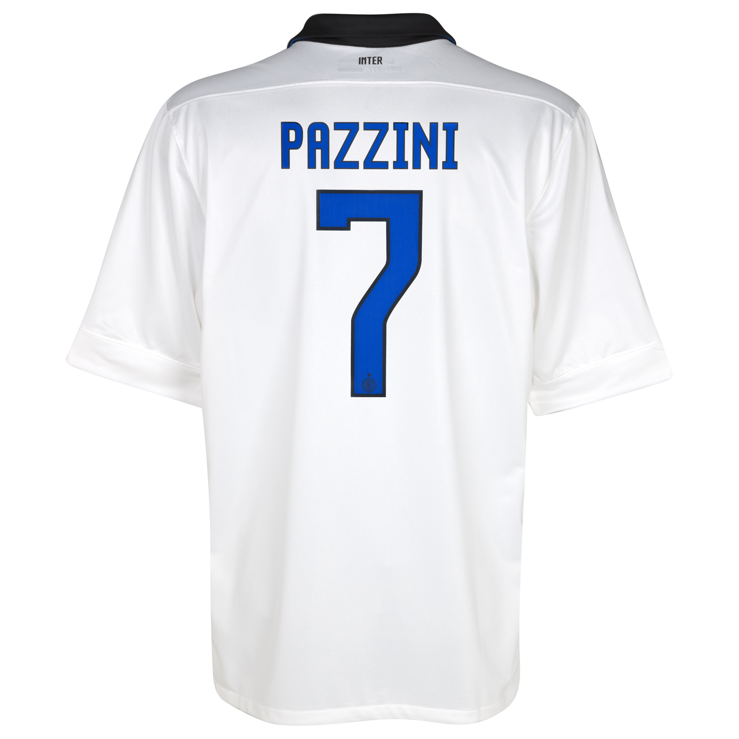 Inter Milan Away Shirt 2011/12 with Pazzini 7 printing