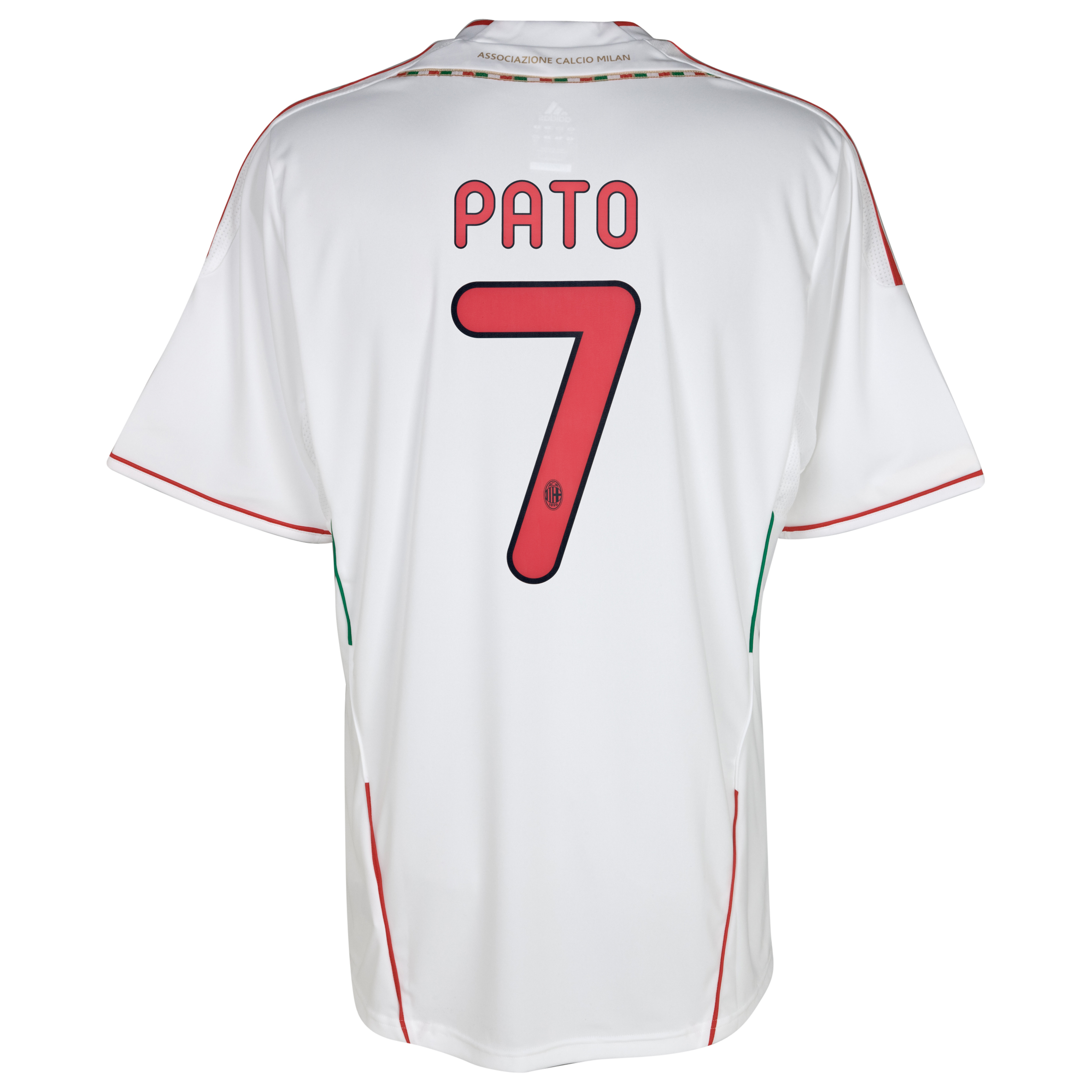 AC Milan Away Shirt 2011~12 with Pato 7 printing