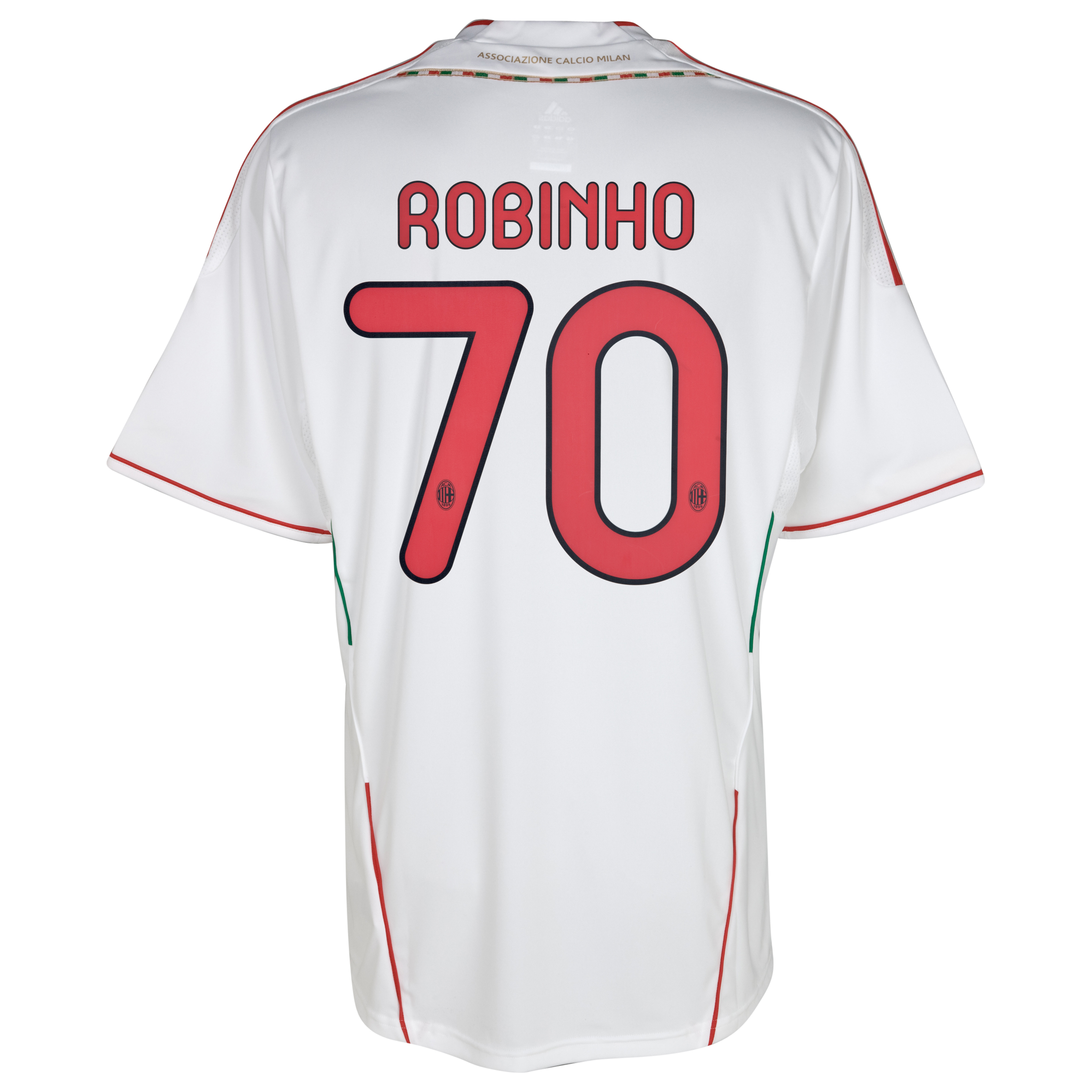 AC Milan Away Shirt 2011~12 Kids with Robinho 70 printing