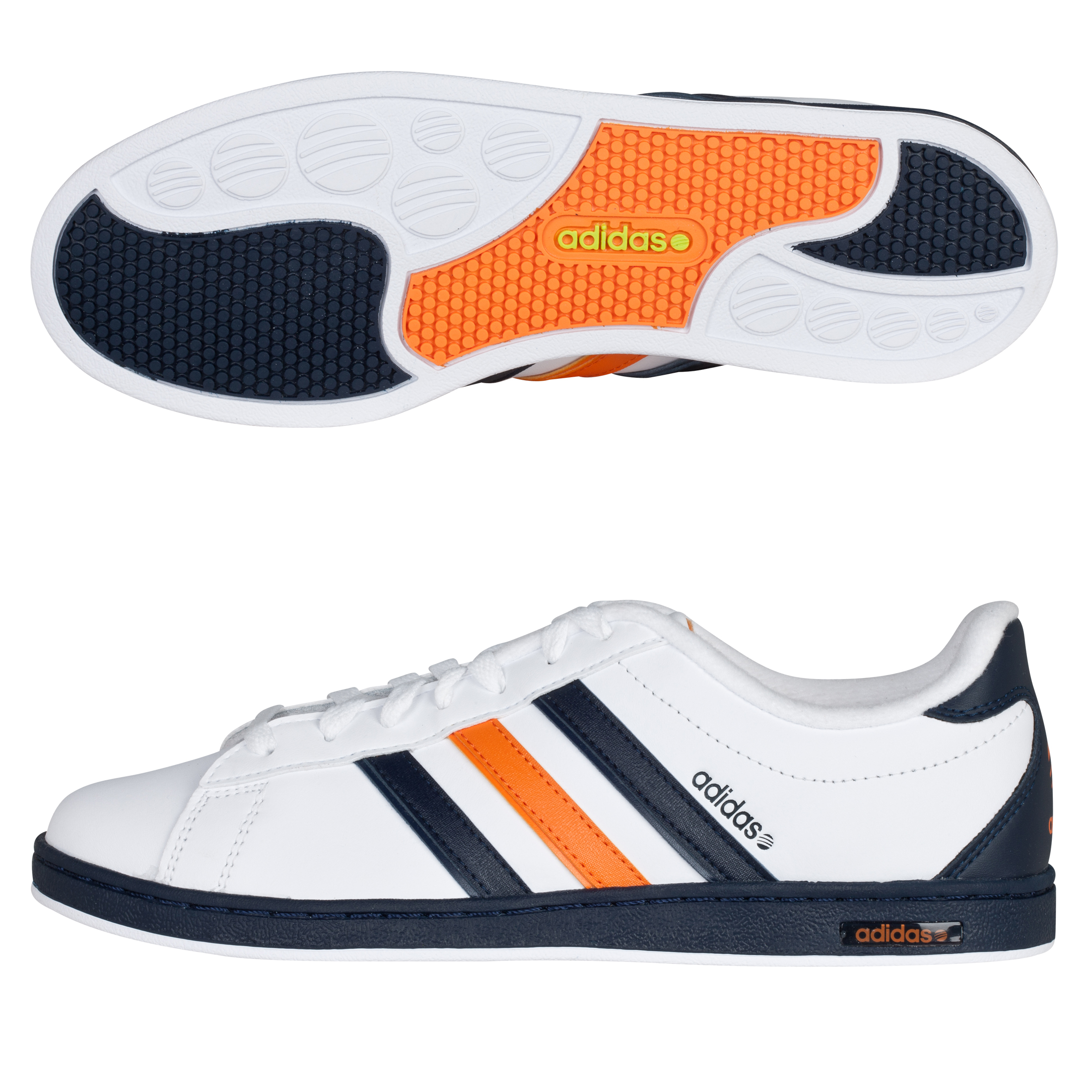 adidas Derby Trainers - Running White Ftw / Dark Indigo / Super Orange S12
