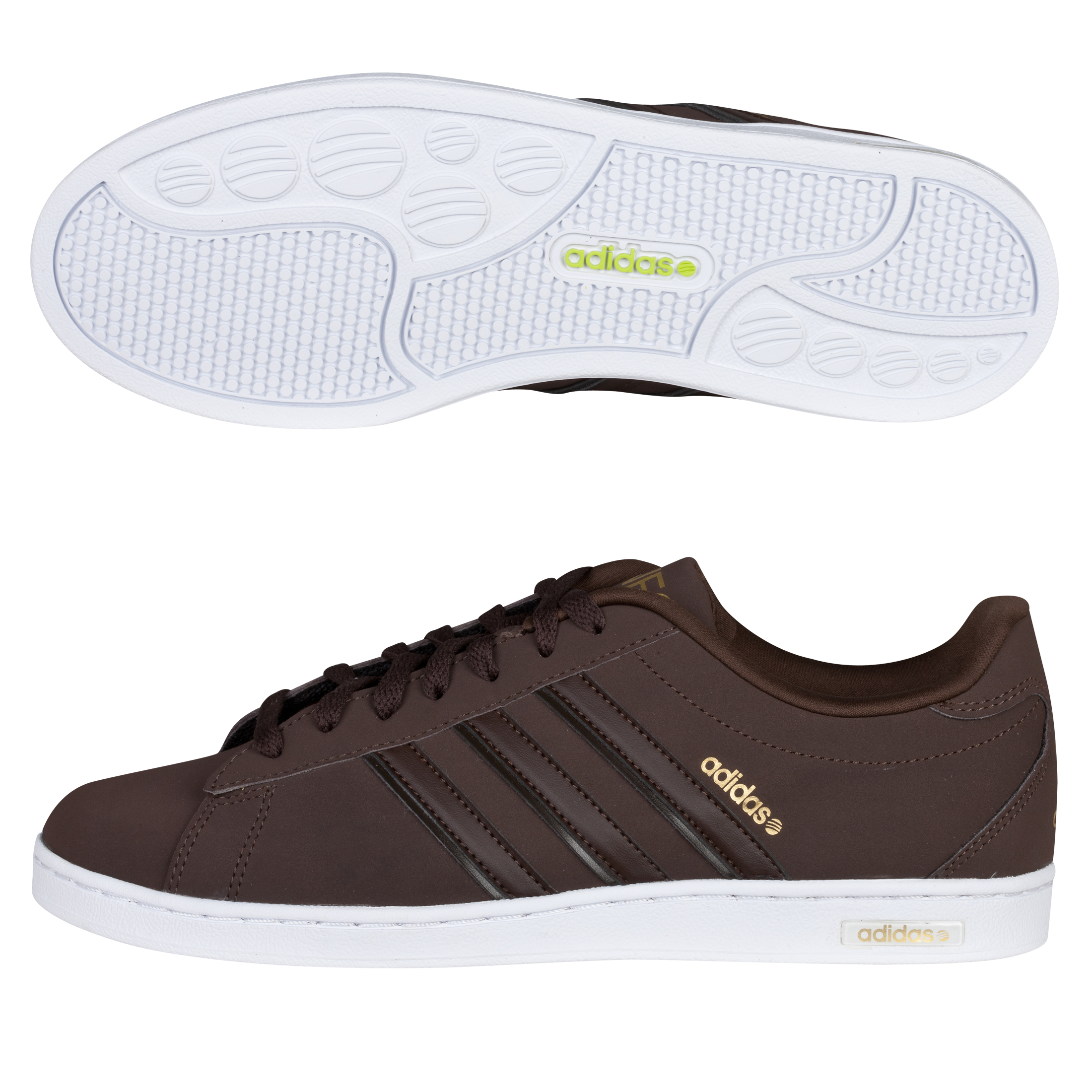 adidas Derby Trainers - Espresso / Espresso / Metallic Gold
